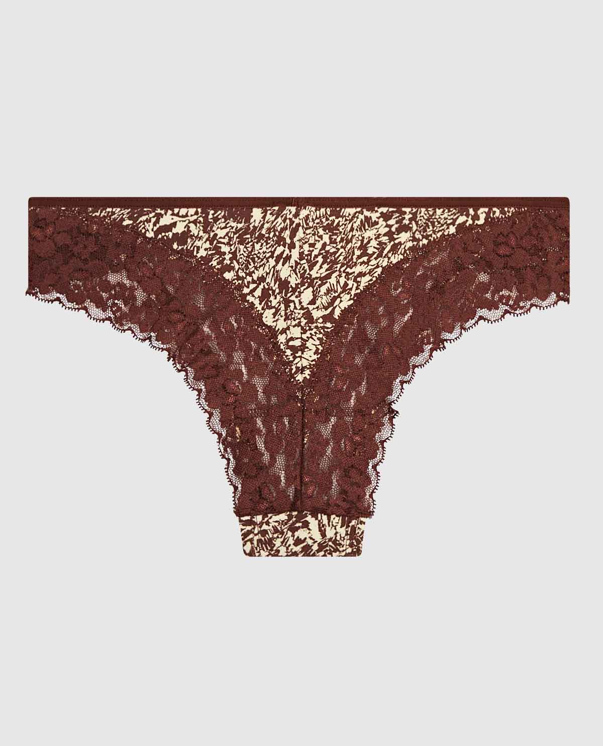 Cheeky Panty with Lace Trim