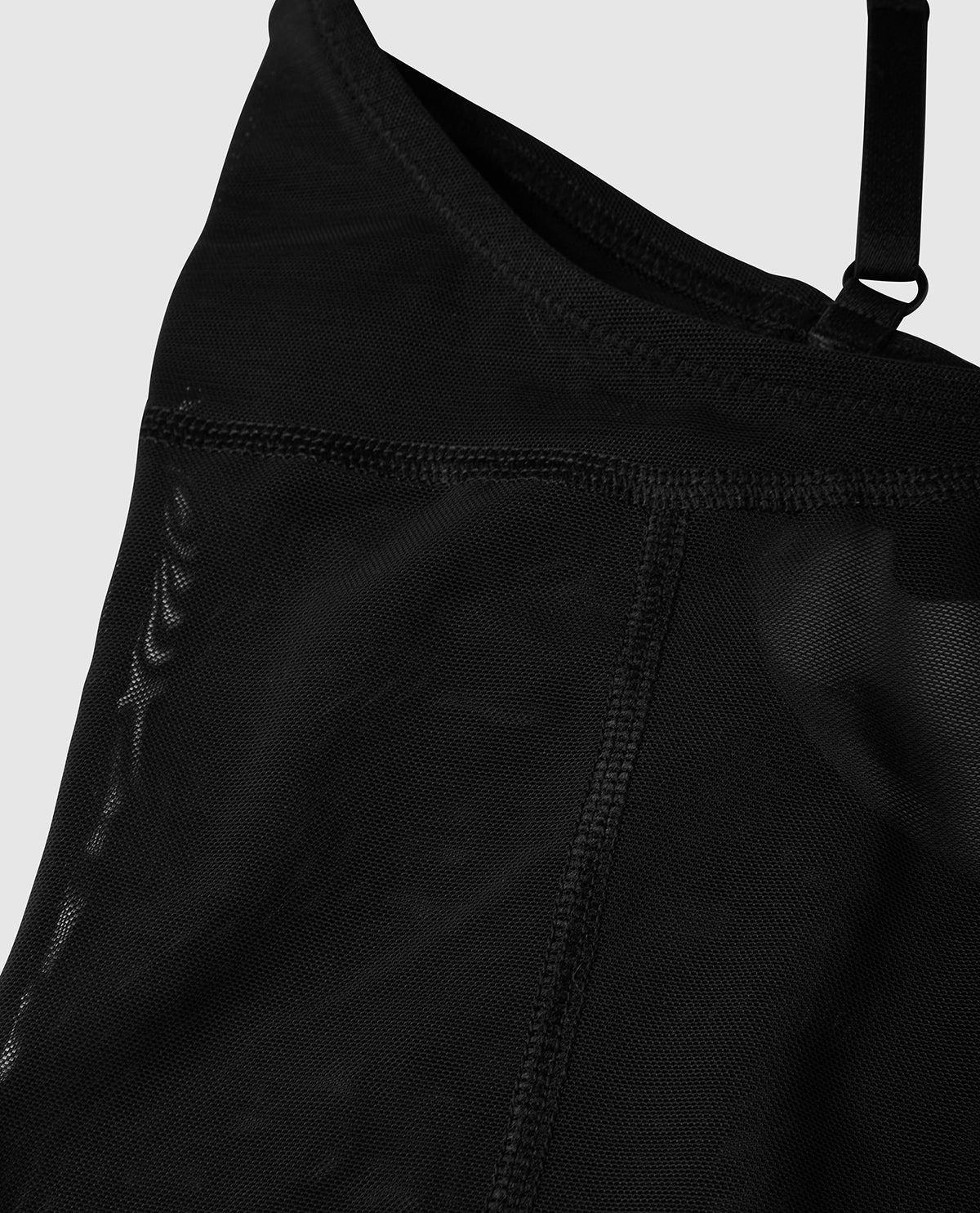 Full Coverage Shaping Bodysuit in Black