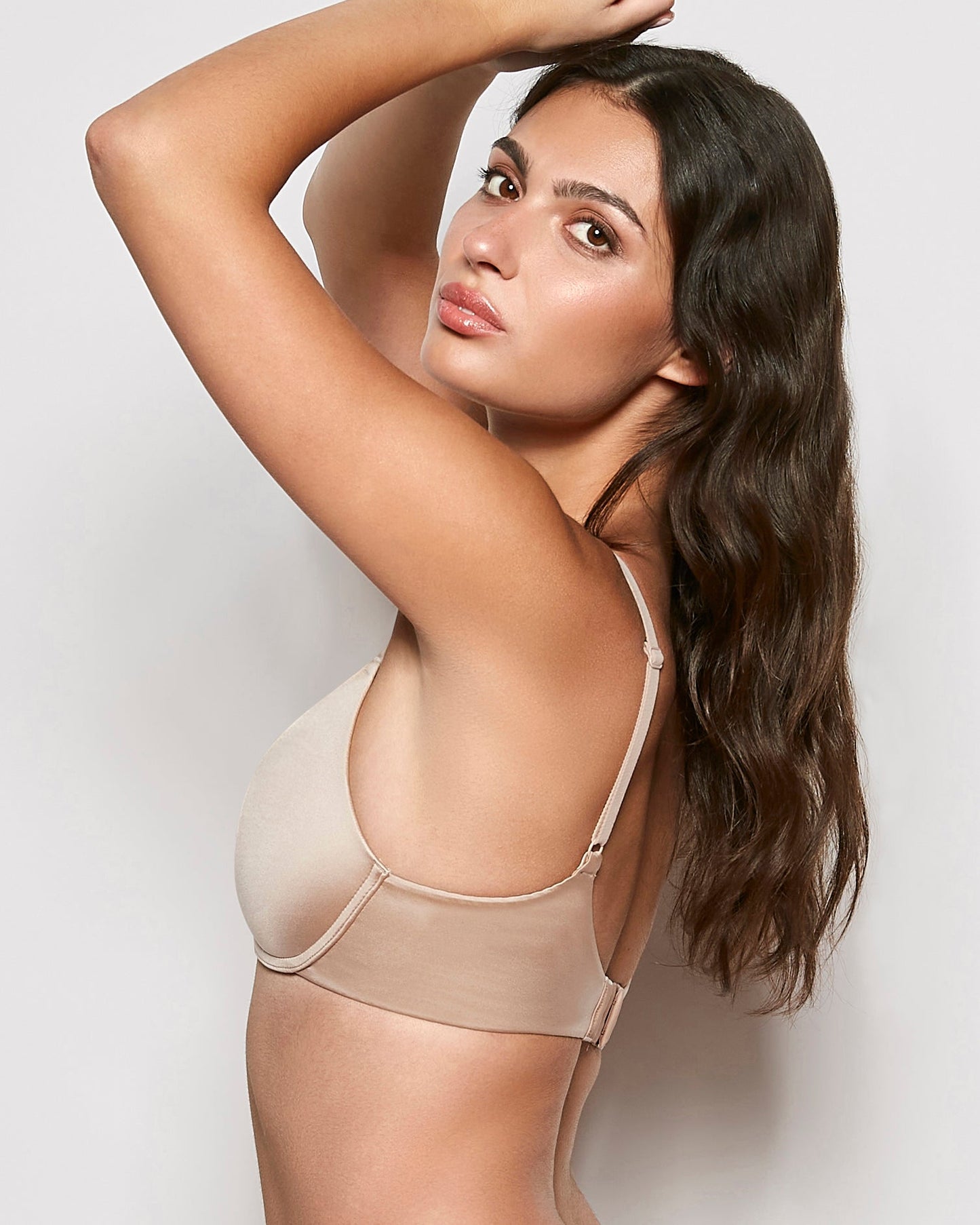 Wireless Light Lift Bra in Rosetan