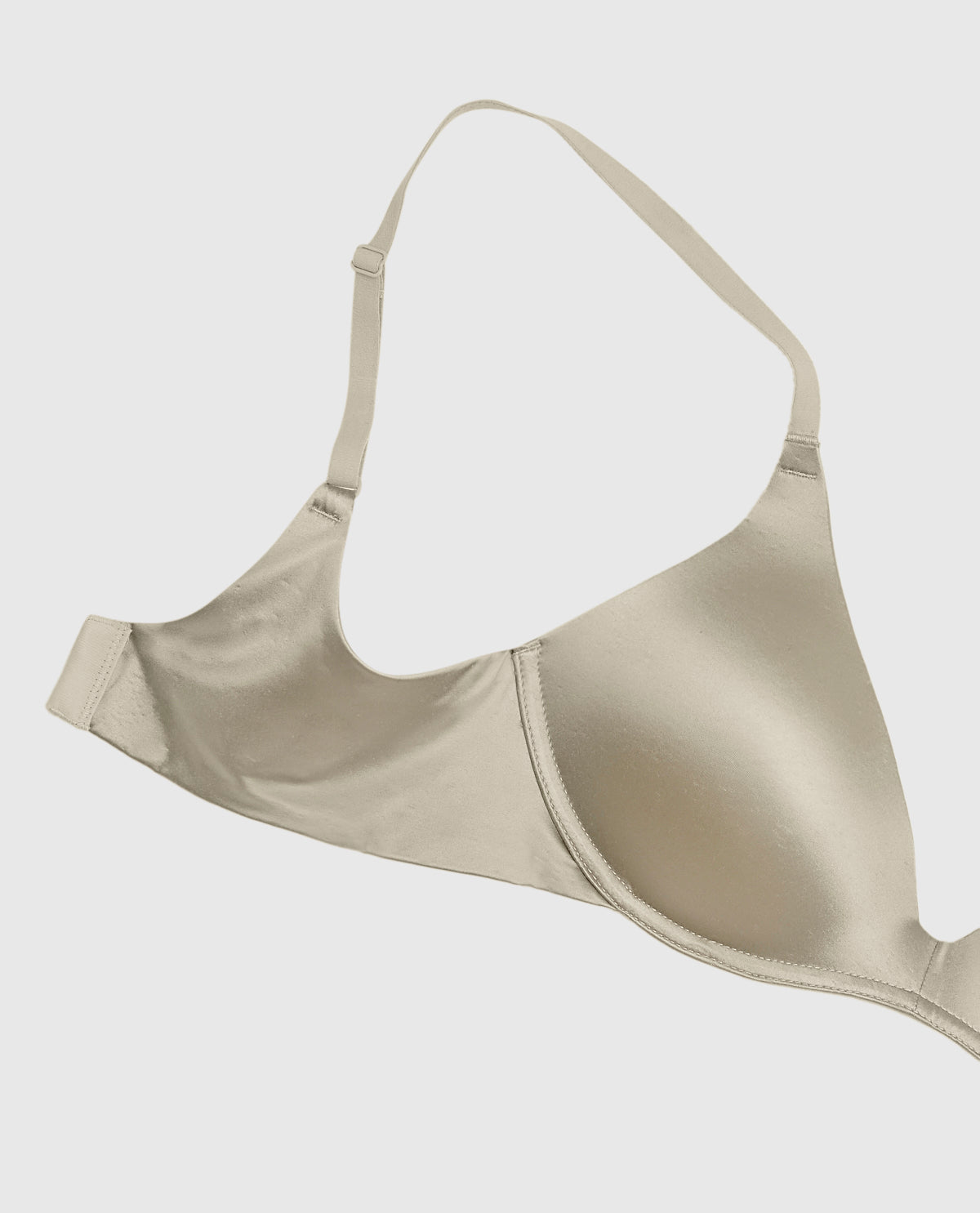 Wireless Light Lift Bra in Stone Grey