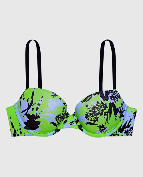 Smooth Cotton Lightly Lined Demi Bra