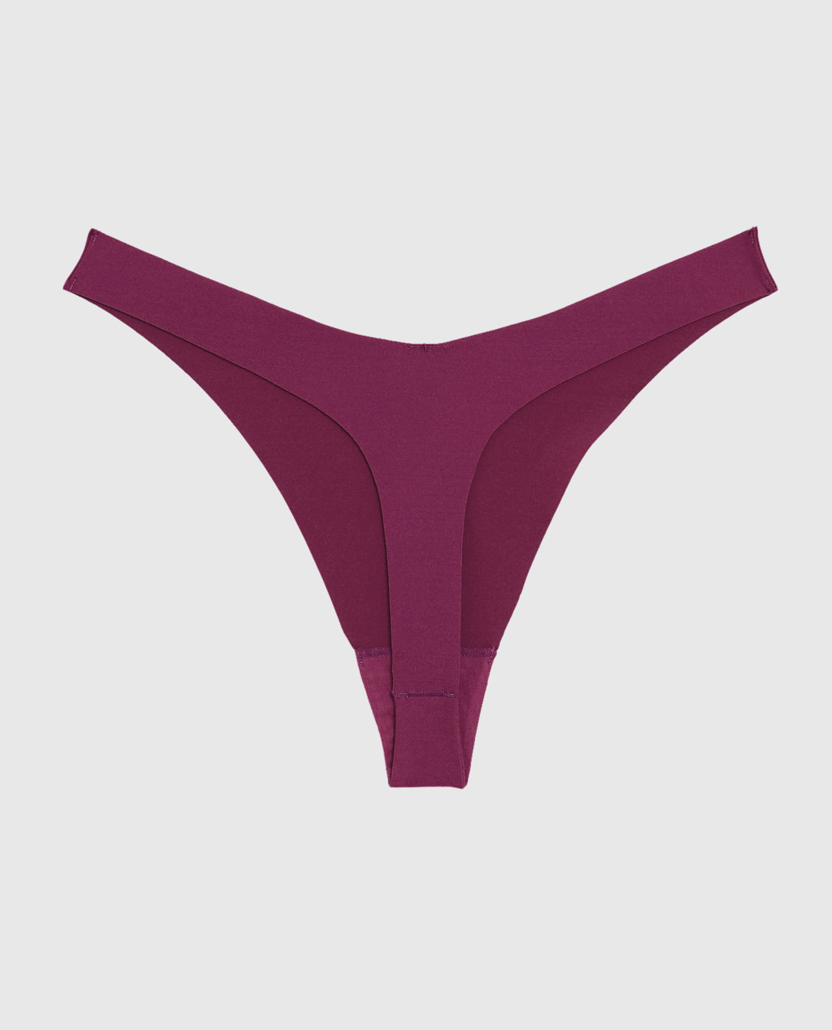No Show Invisible High Leg Thong Panty