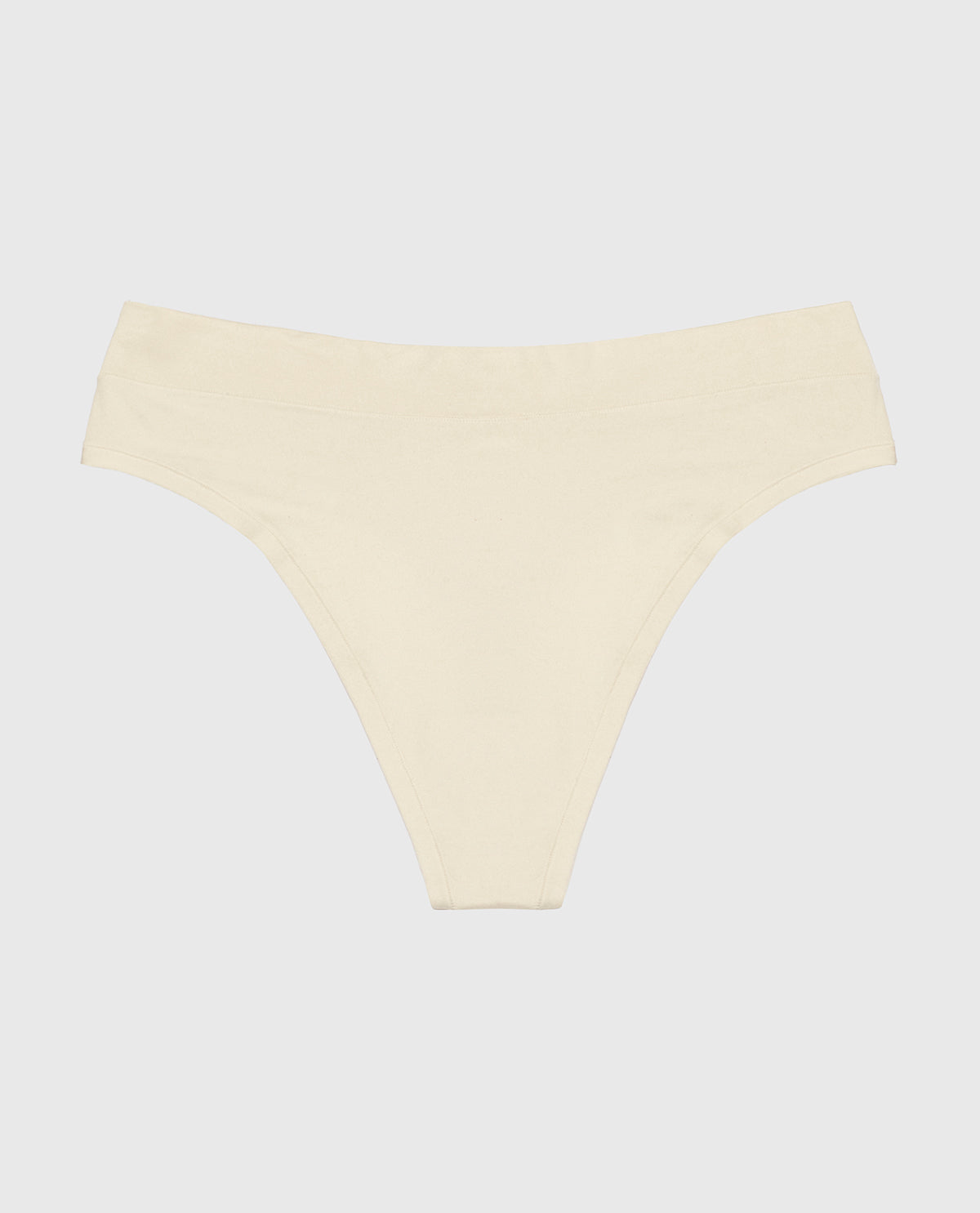 Comfort Thong Panty in Oatmeal Heather