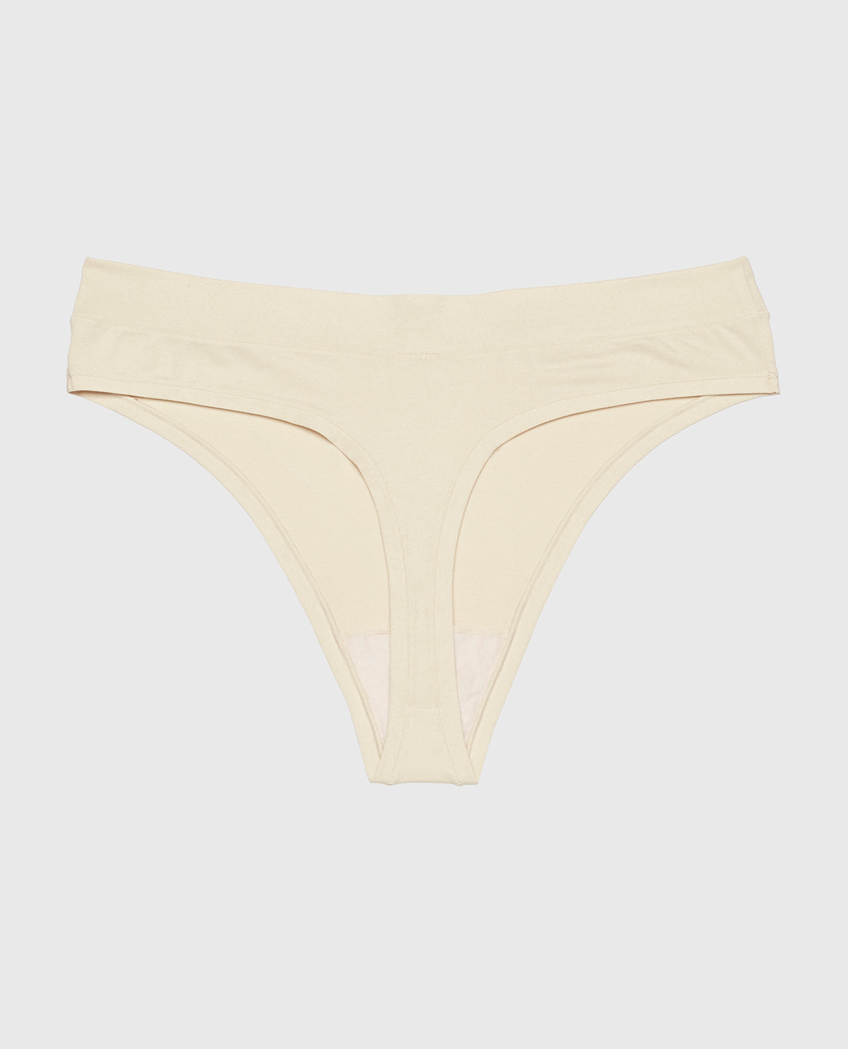 Comfort Thong Panty in Oatmeal Heather