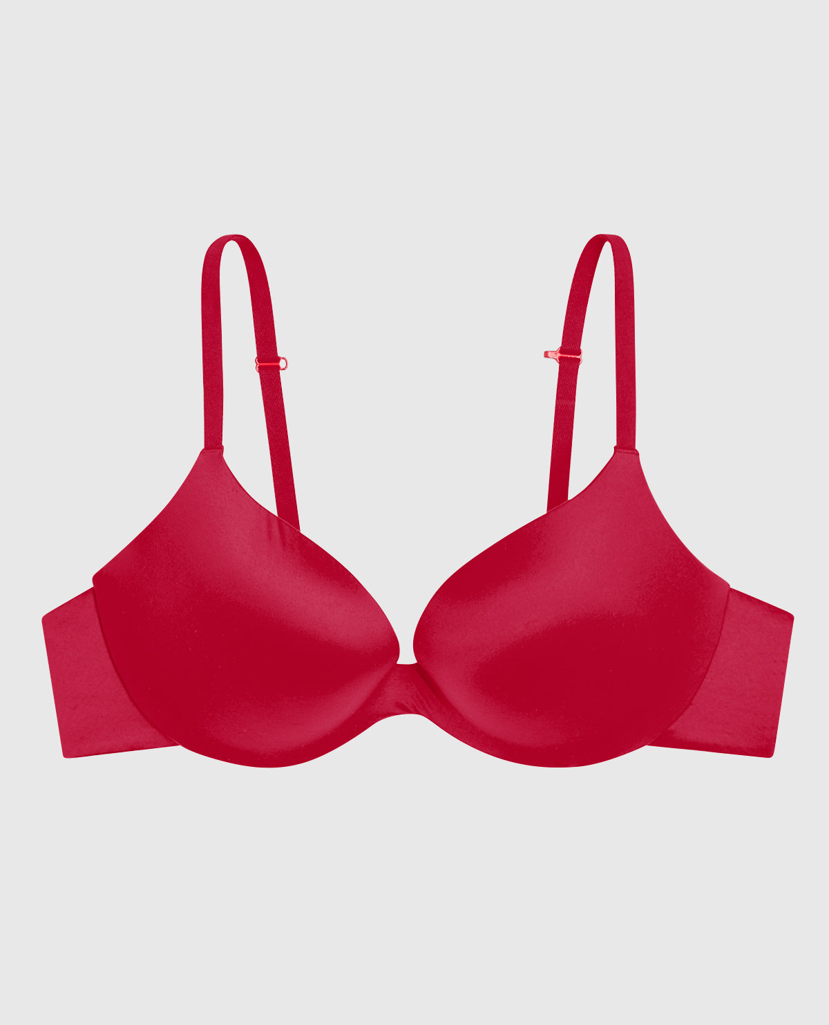 Comfort Push Up Bra in Cosmo Red