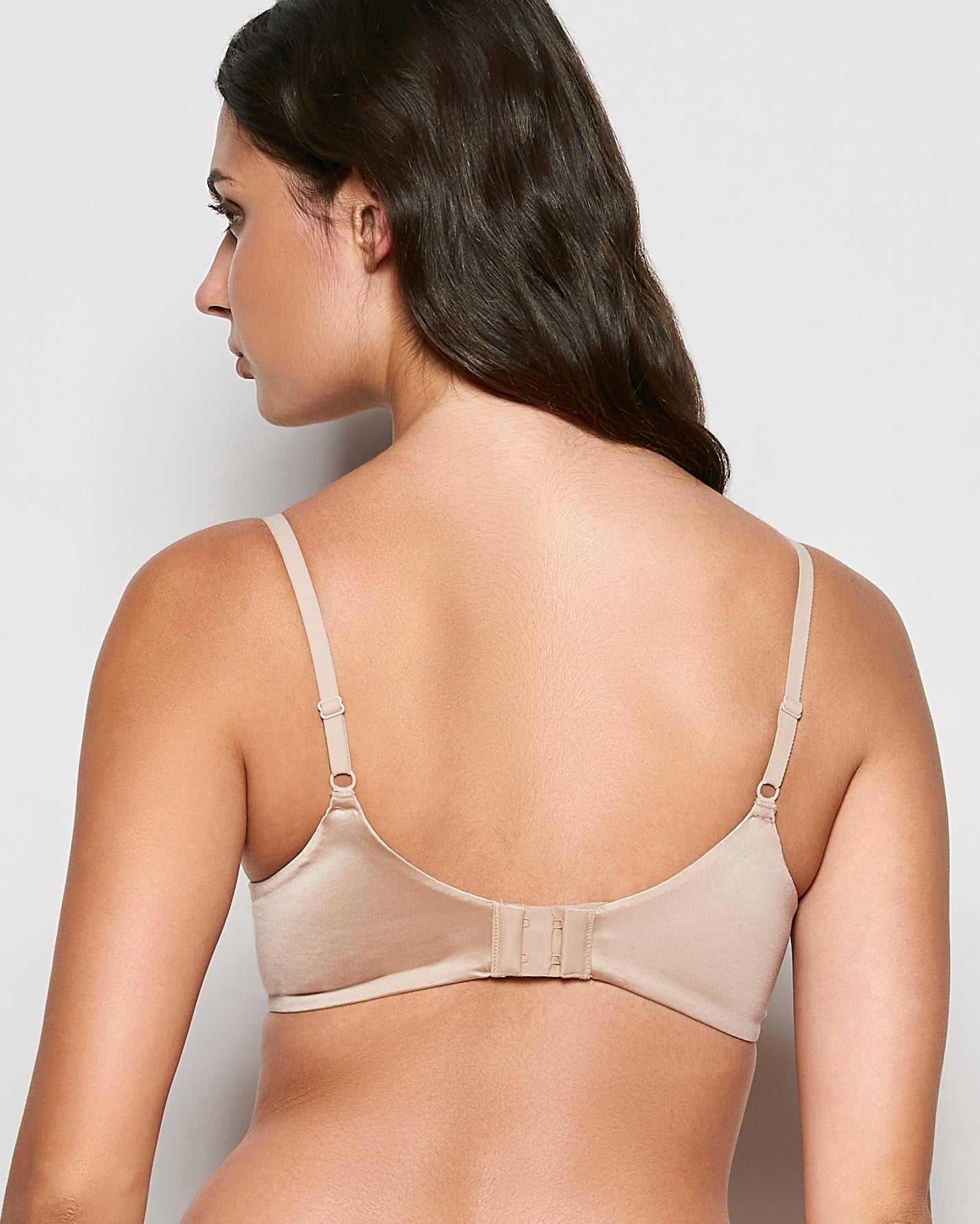 Comfort Lightly Lined Demi Bra in Rosetan