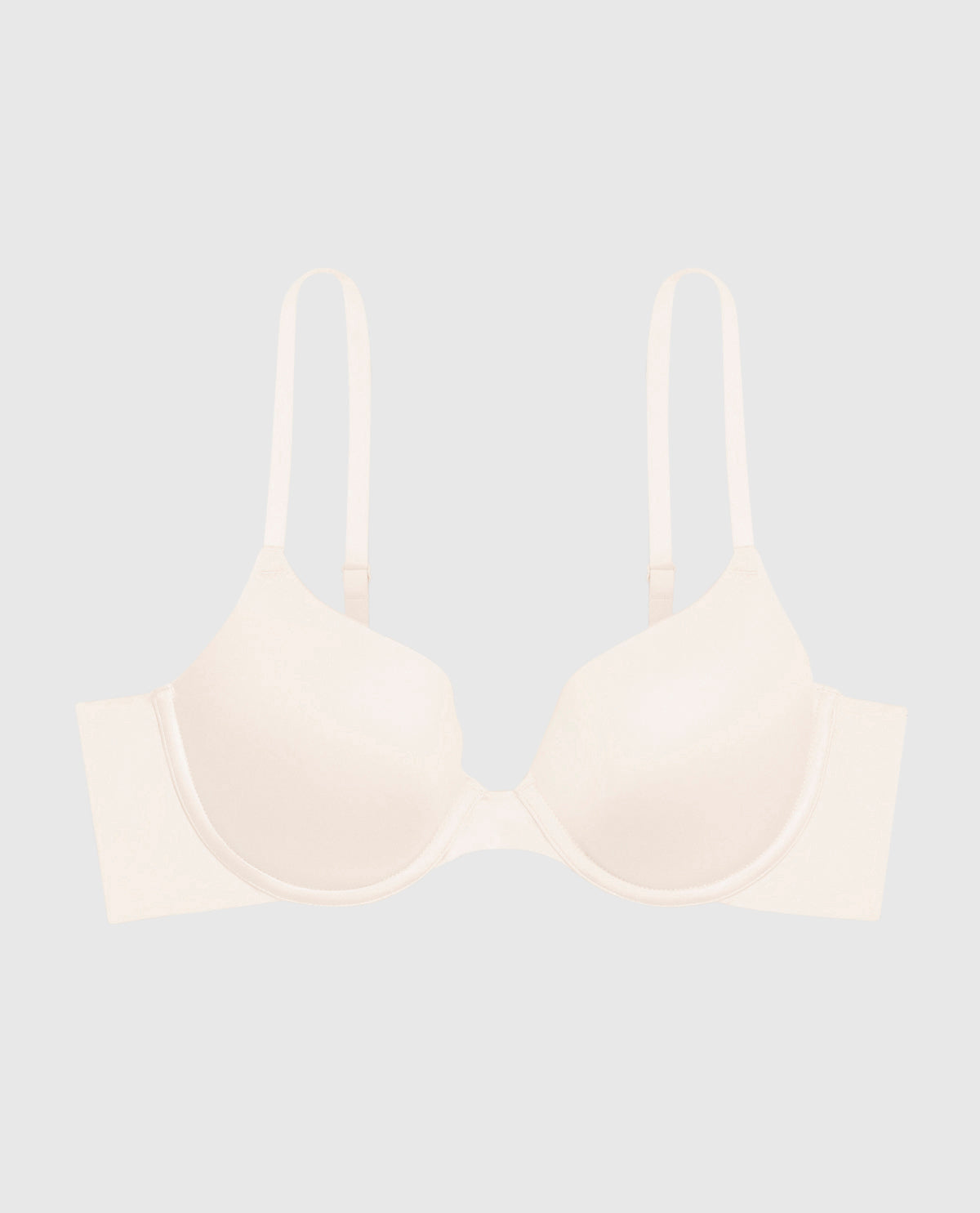 Comfort Lightly Lined Demi Bra in Ivory Dawn