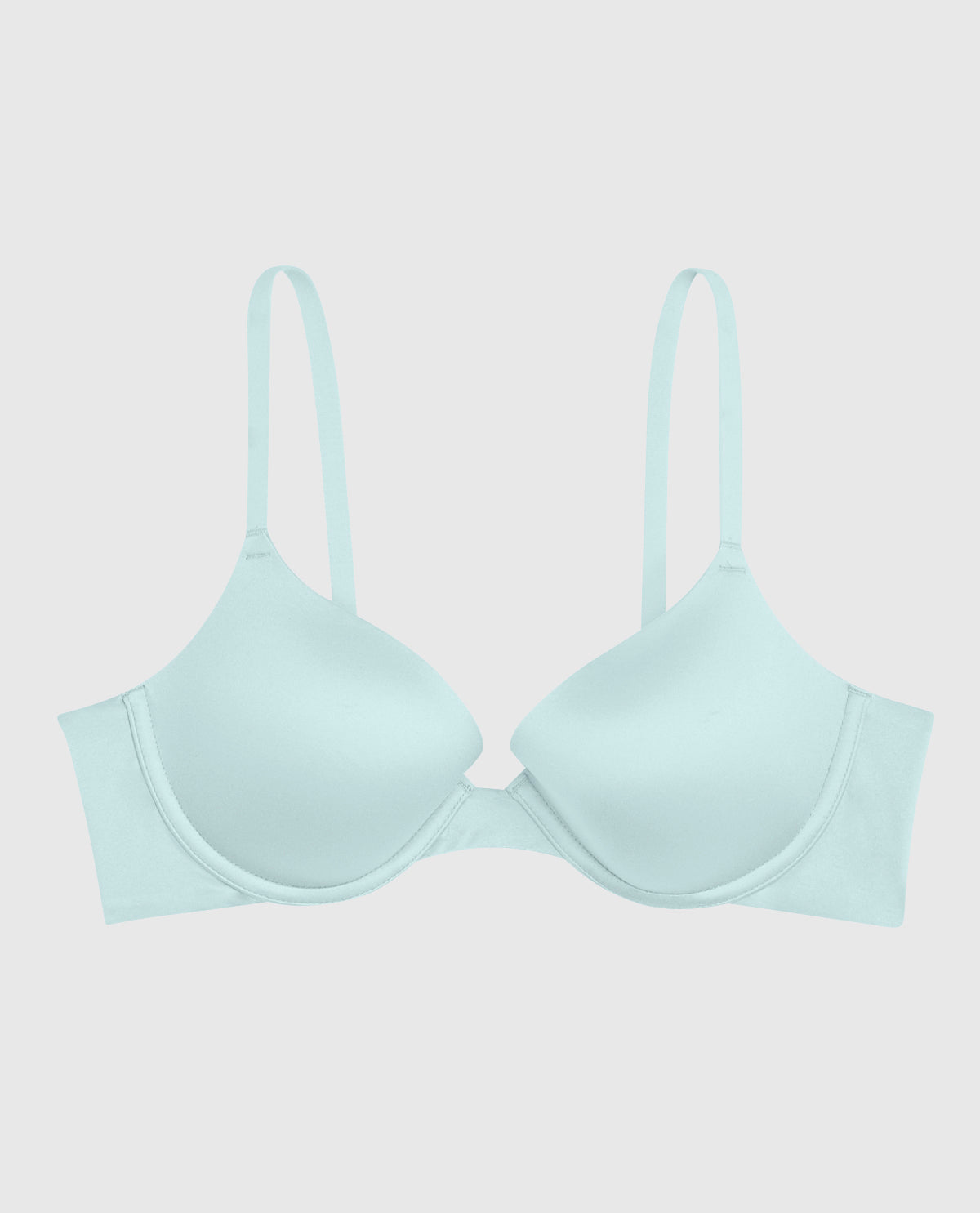 Comfort Lightly Lined Demi Bra in Vista Blue