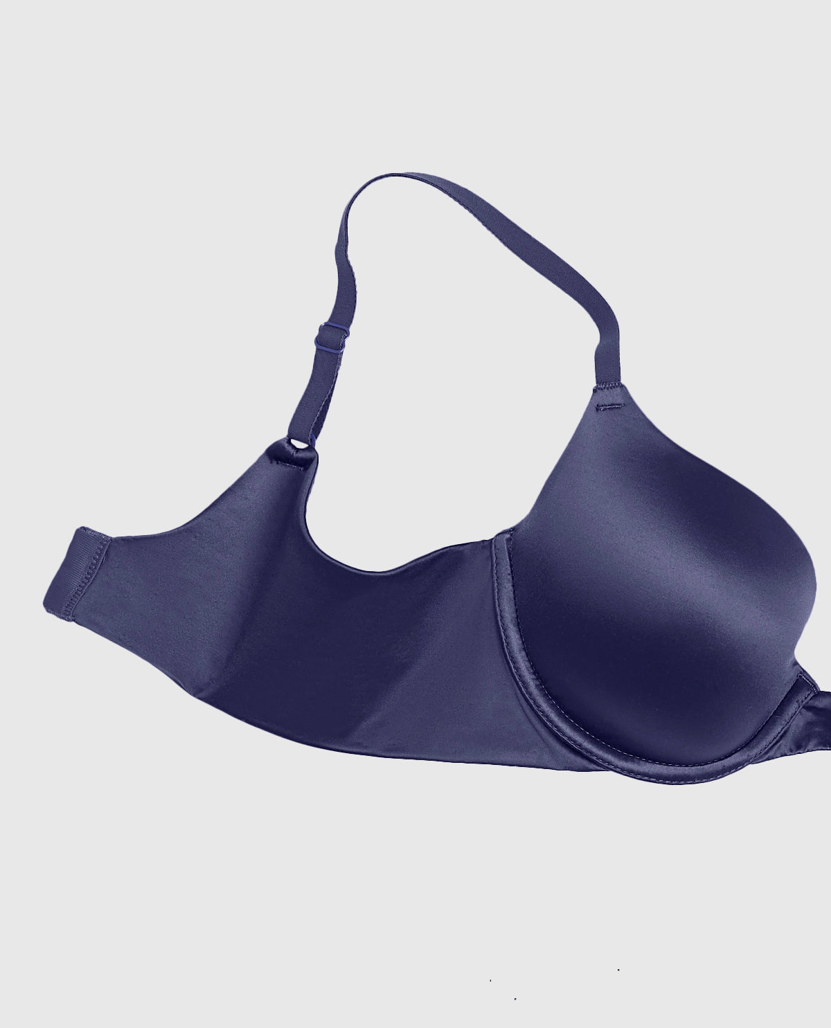 Lightly Lined Demi Bra in Dusk Blue