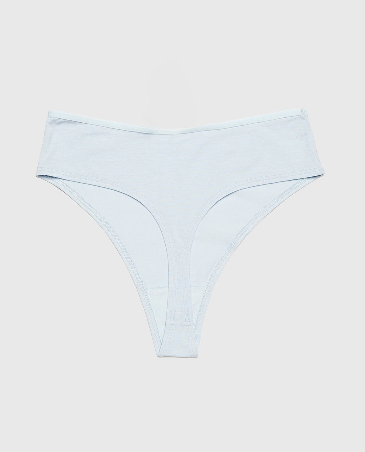 Ultrasoft High Leg Thong Panty in Vista Blue