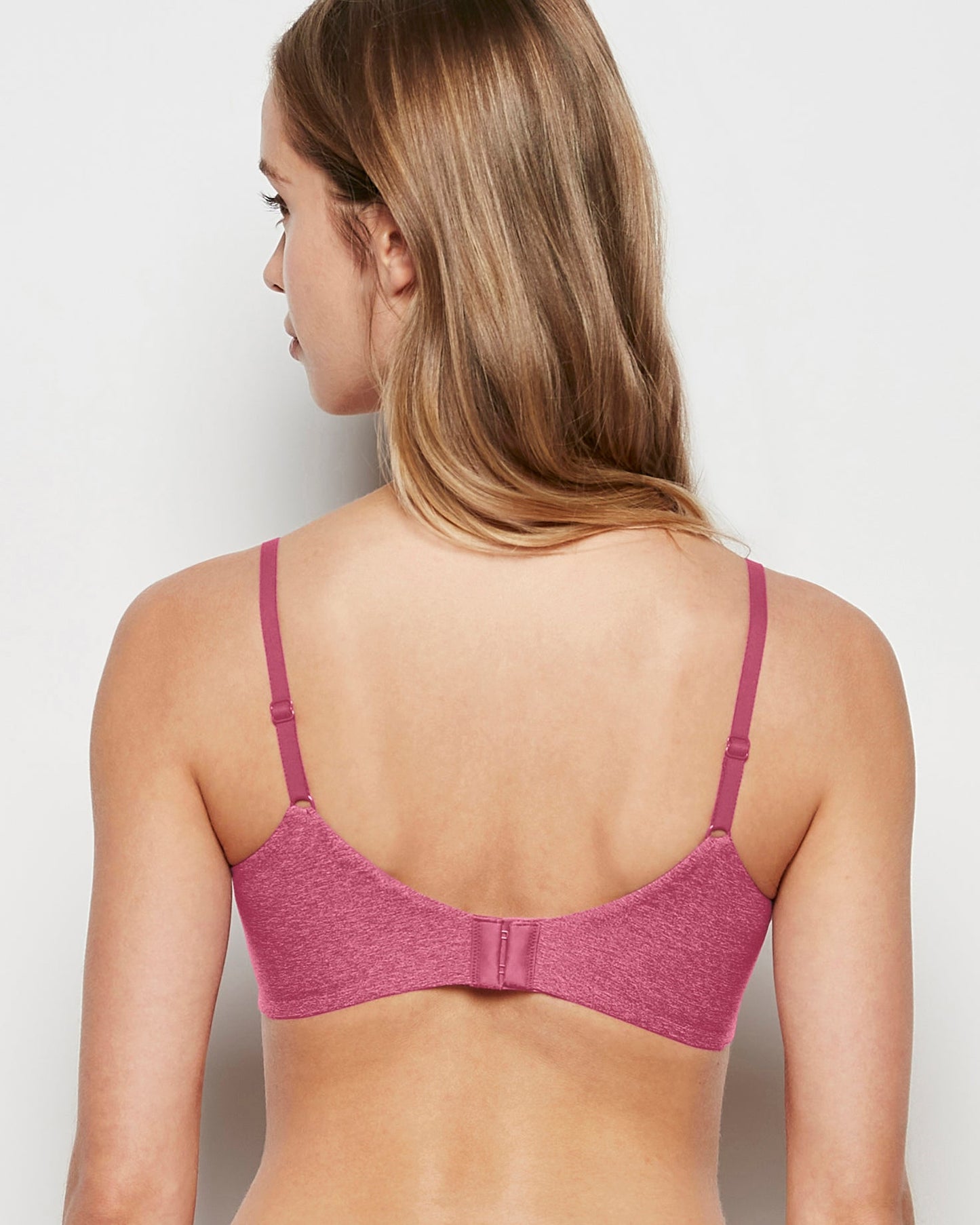 Comfort Lightly Lined Demi Bra in Electric Rouge