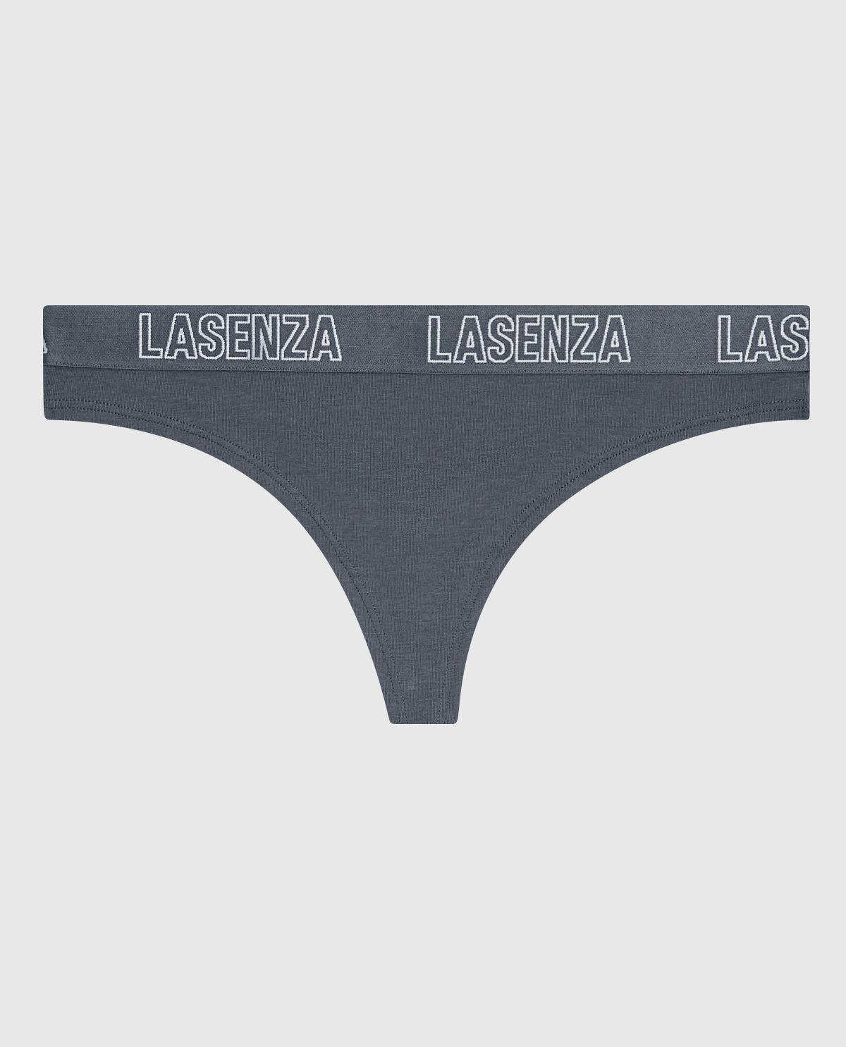 Thong Panty with Logo in Stormy Weather