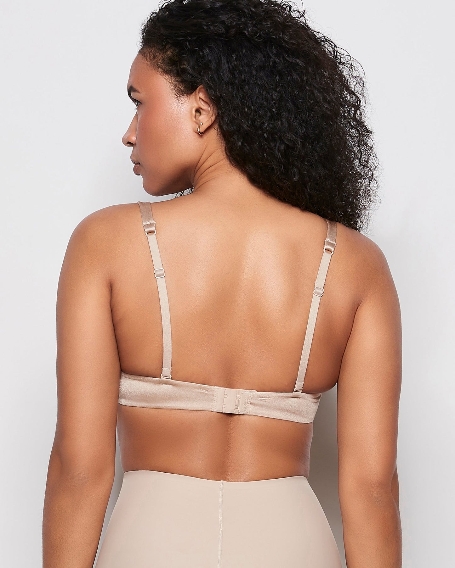 Lightly Lined Full Coverage Bra in Rosetan