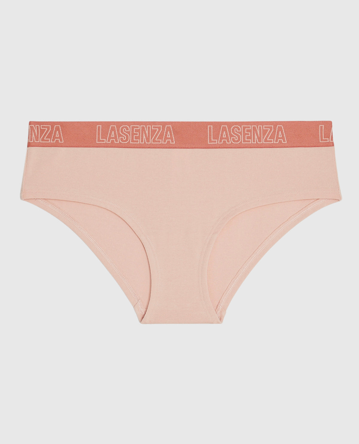 Hipster Panty with Logo in Peaceful Peach