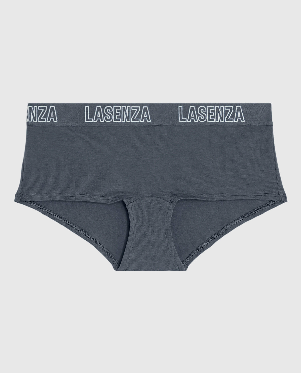 Boyshort Logo Panty in Stormy Weather