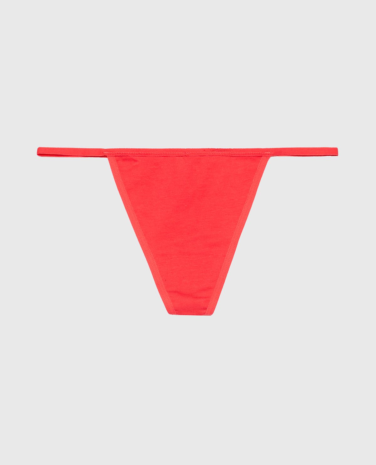 Cotton G-String Panty in Tart Berry