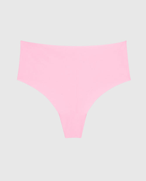 No Show Invisible High Waist Thong Panty