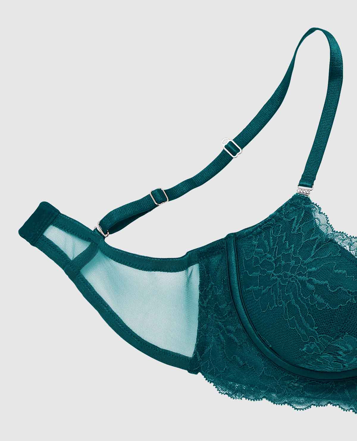Push Up Bra with Allover Lace