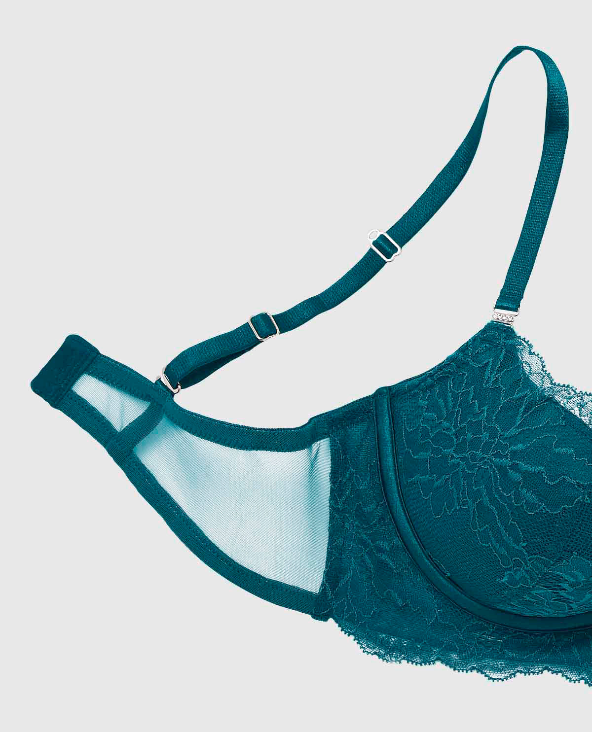 Push Up Bra with Allover Lace