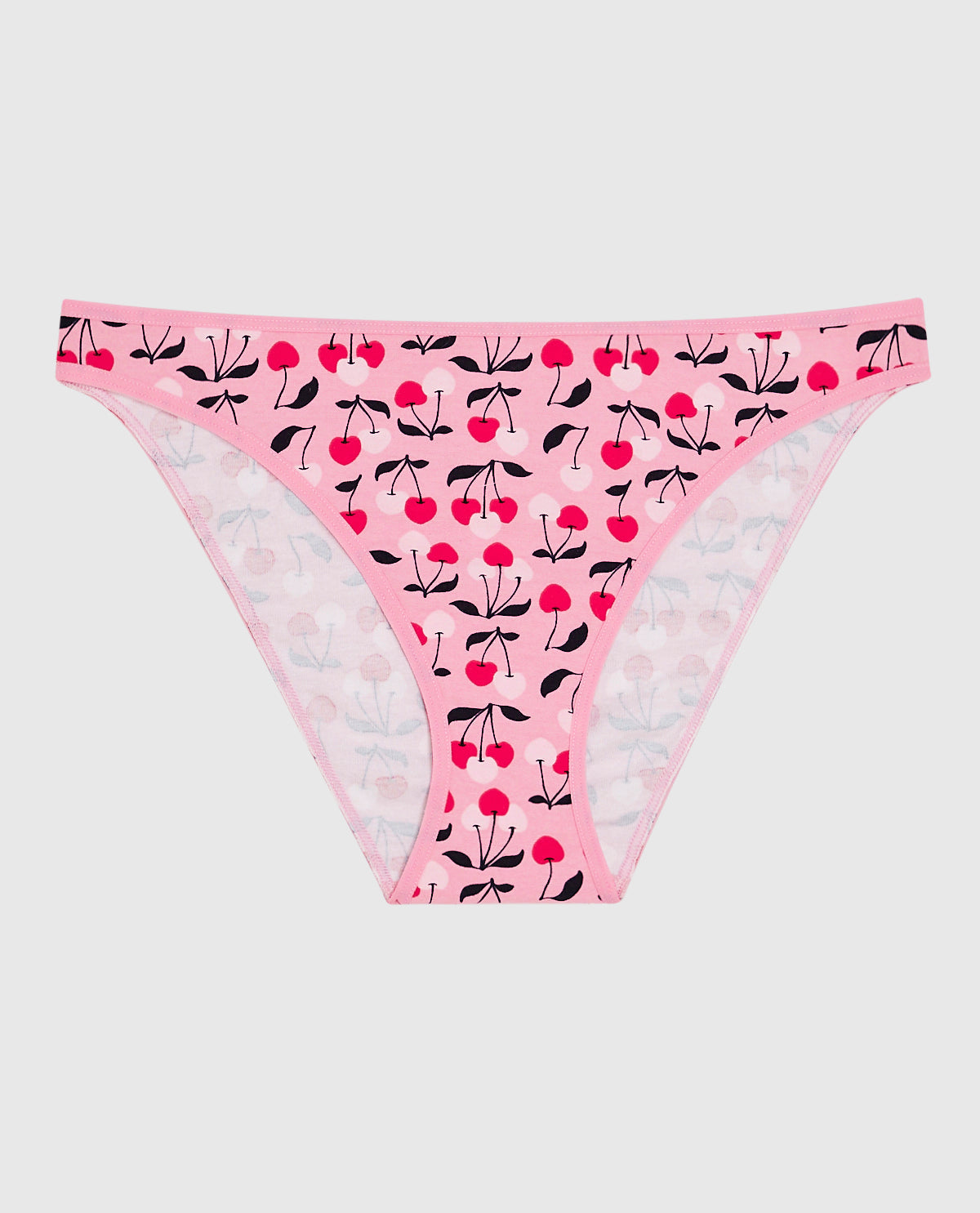 Cotton Bikini Panty in Cherry On Top