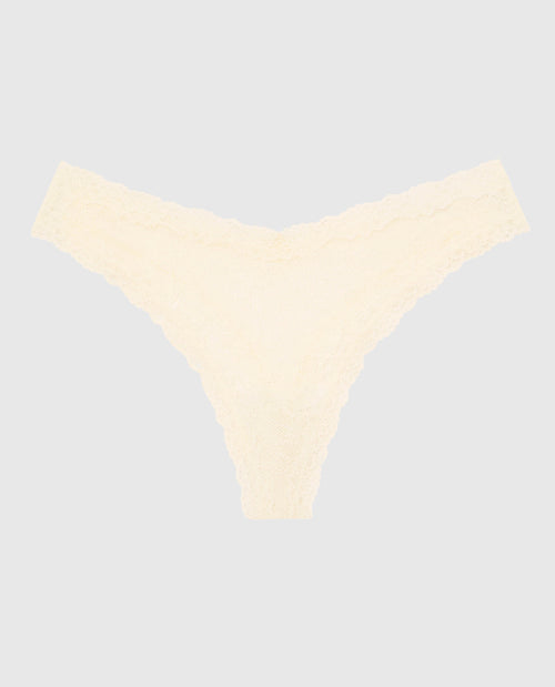 Lace Thong Panty