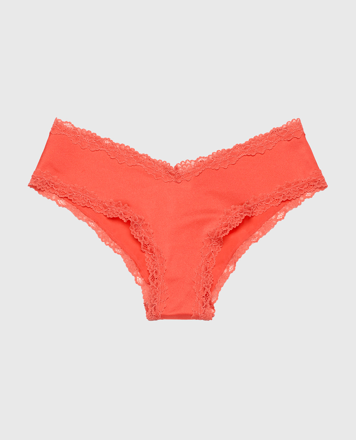 Cheeky Panty with Lace Trim in Flare