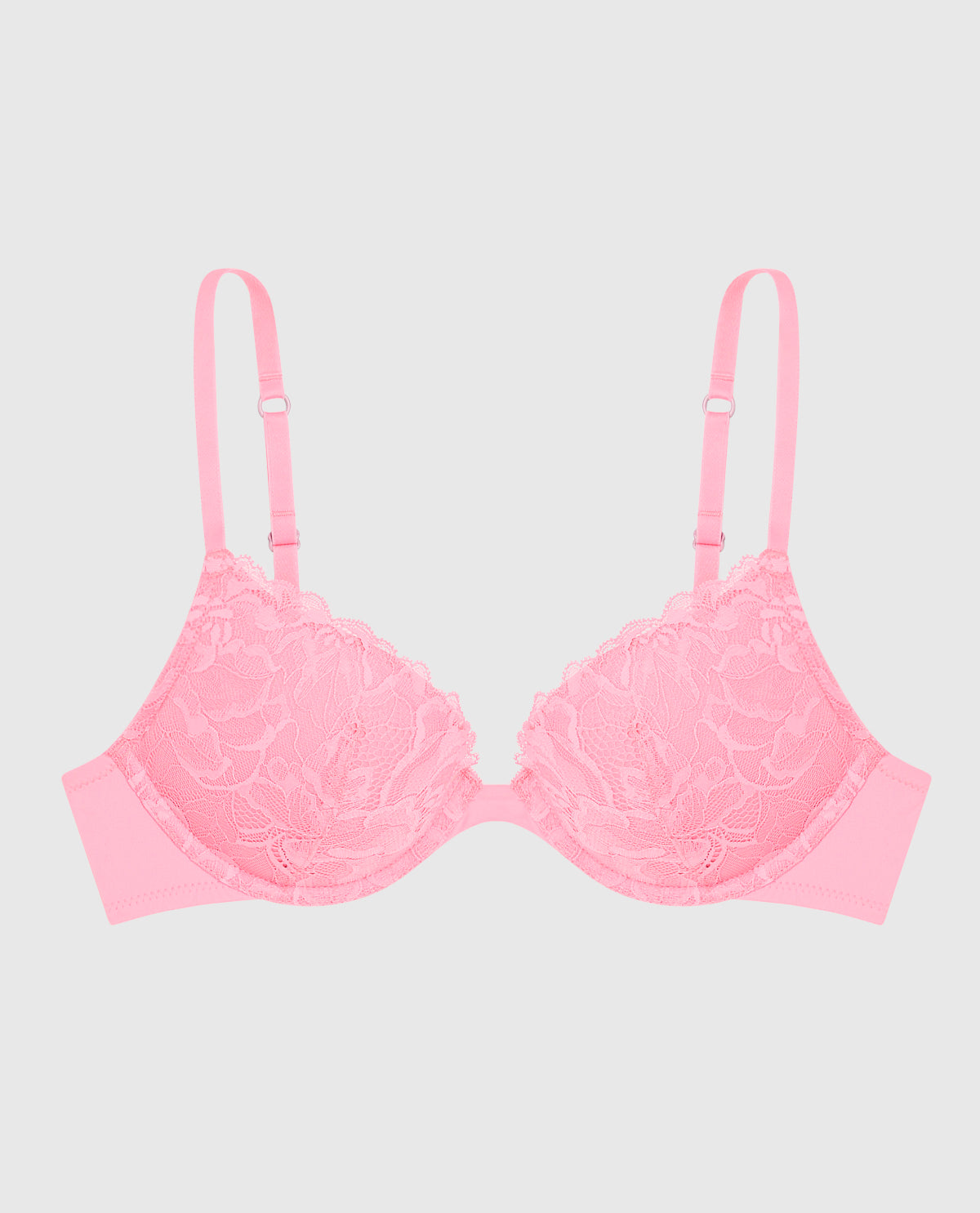 Lace Push Up Bra in Make Me Blush