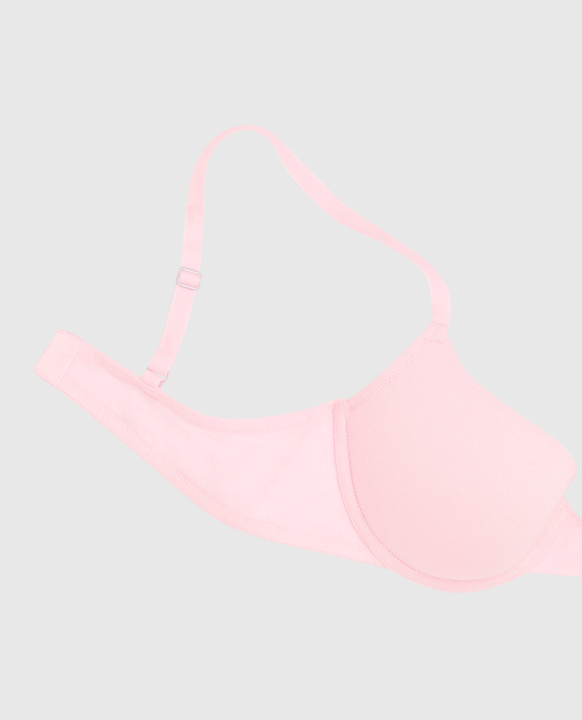 Smooth Lightly Lined Demi Bra in Pink-A-Boo