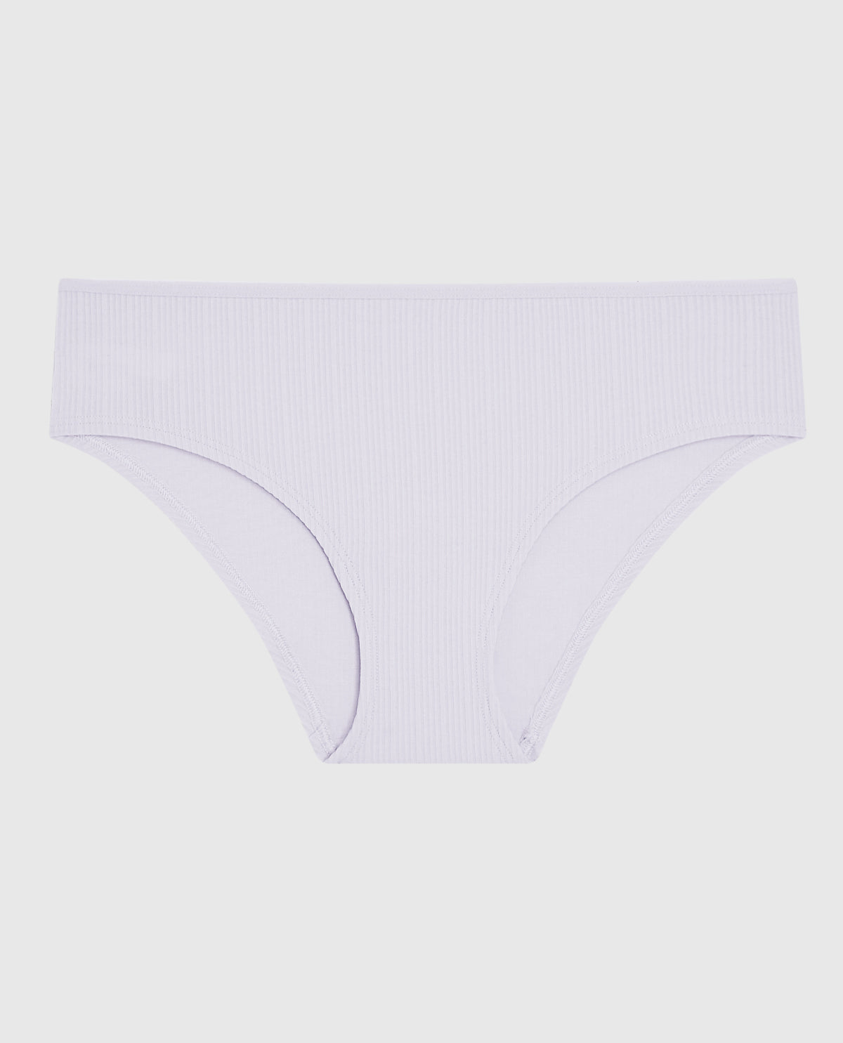 Ribbed Hipster Panty in Lavender Cake
