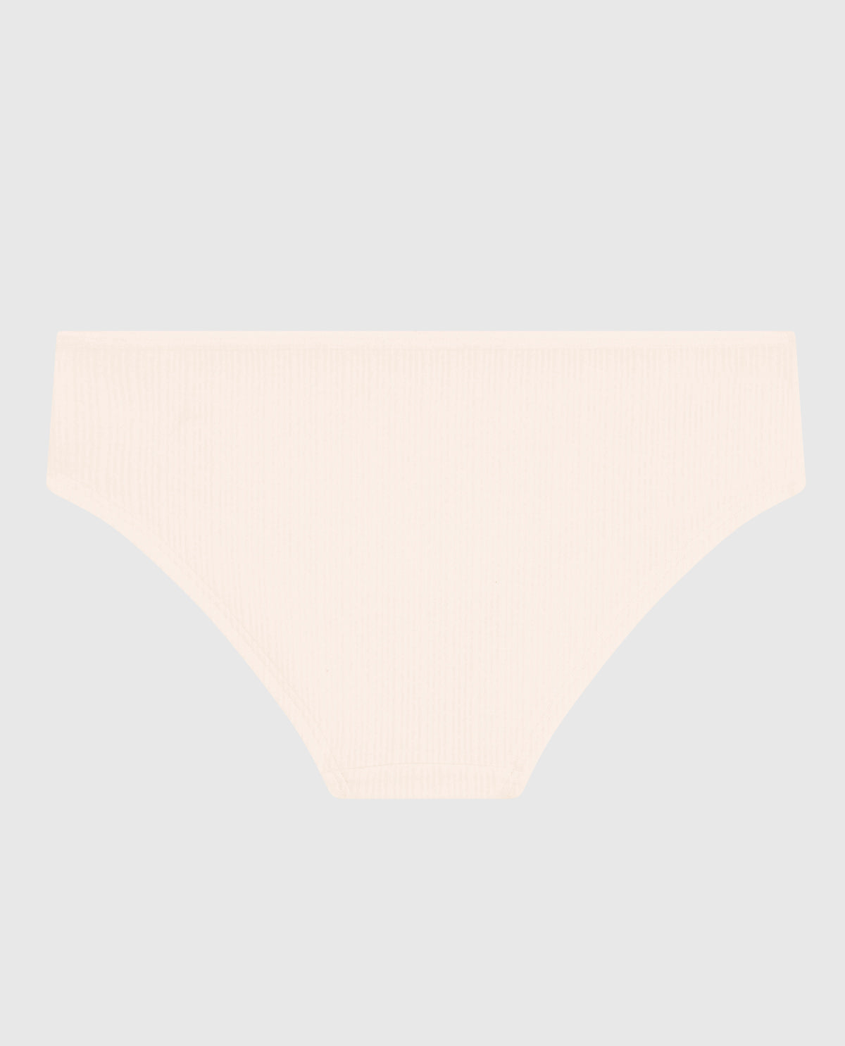 Ribbed Hipster Panty in Ivory Dawn
