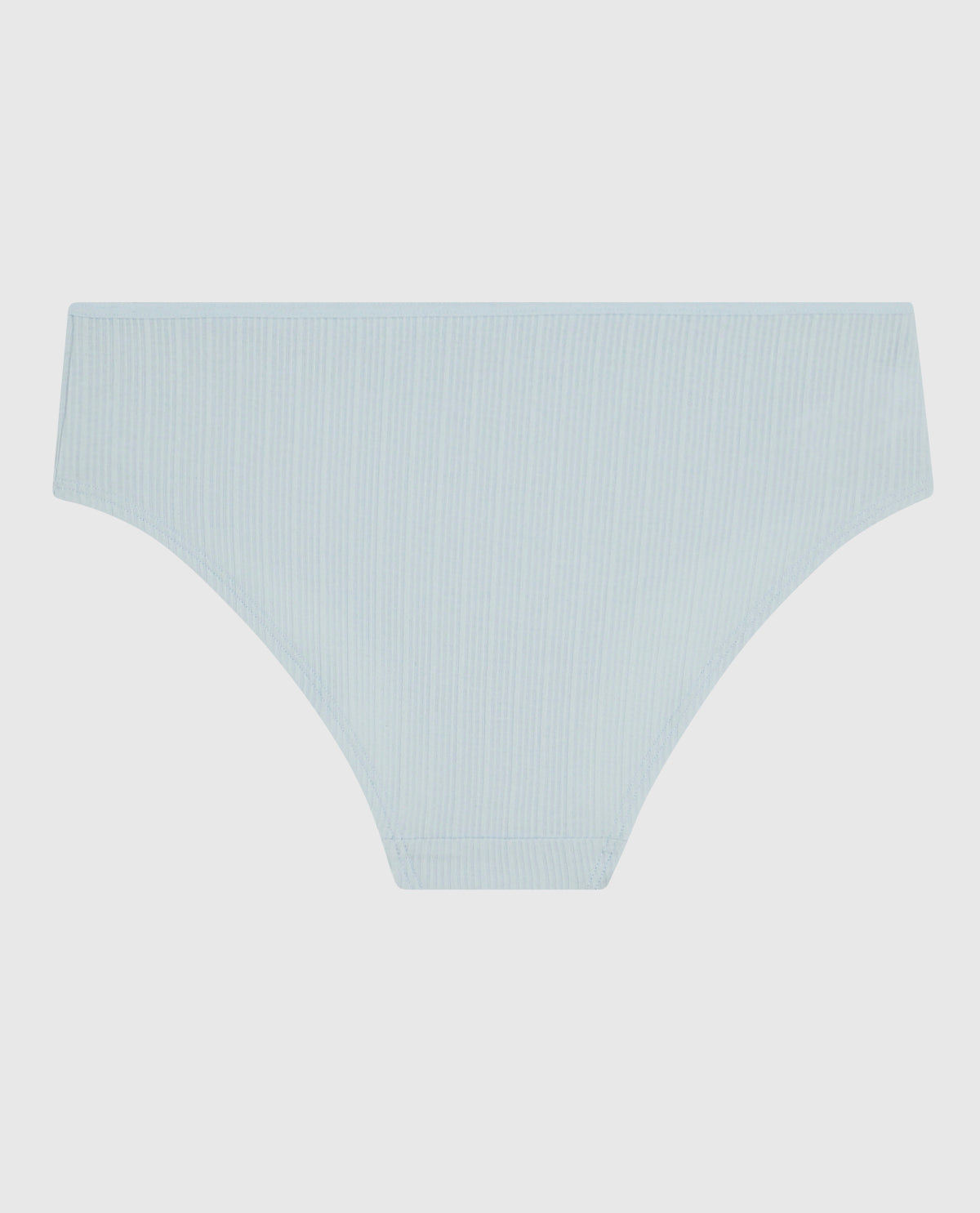 Ribbed Hipster Panty in Vista Blue