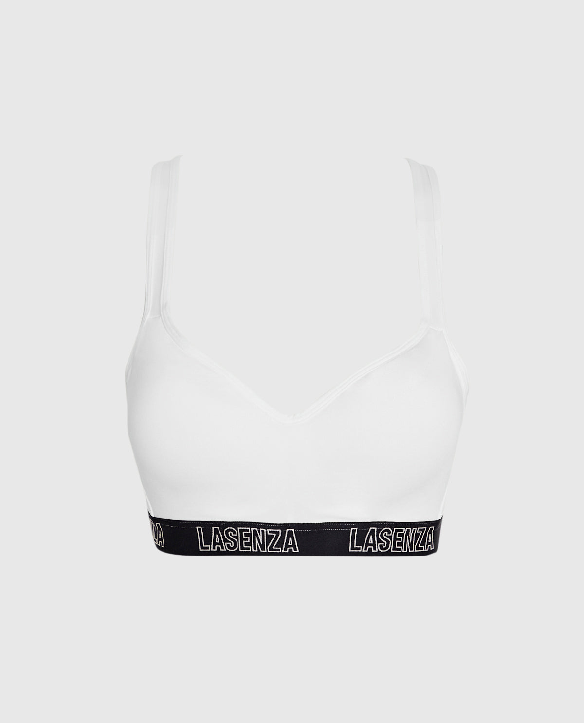 Medium Impact Sports Bra in Ivory