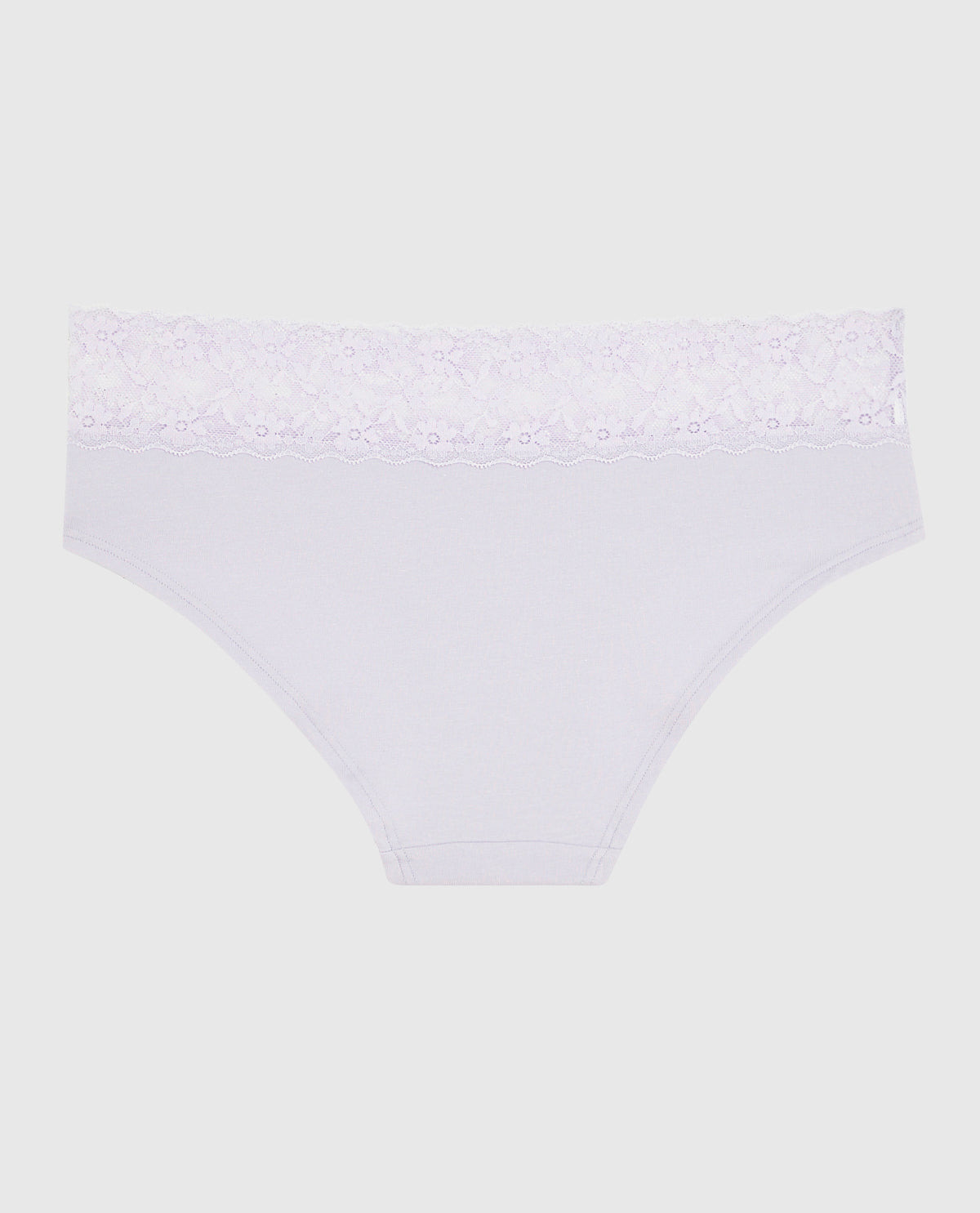 Hipster Panty with Lace in Lavender Cake