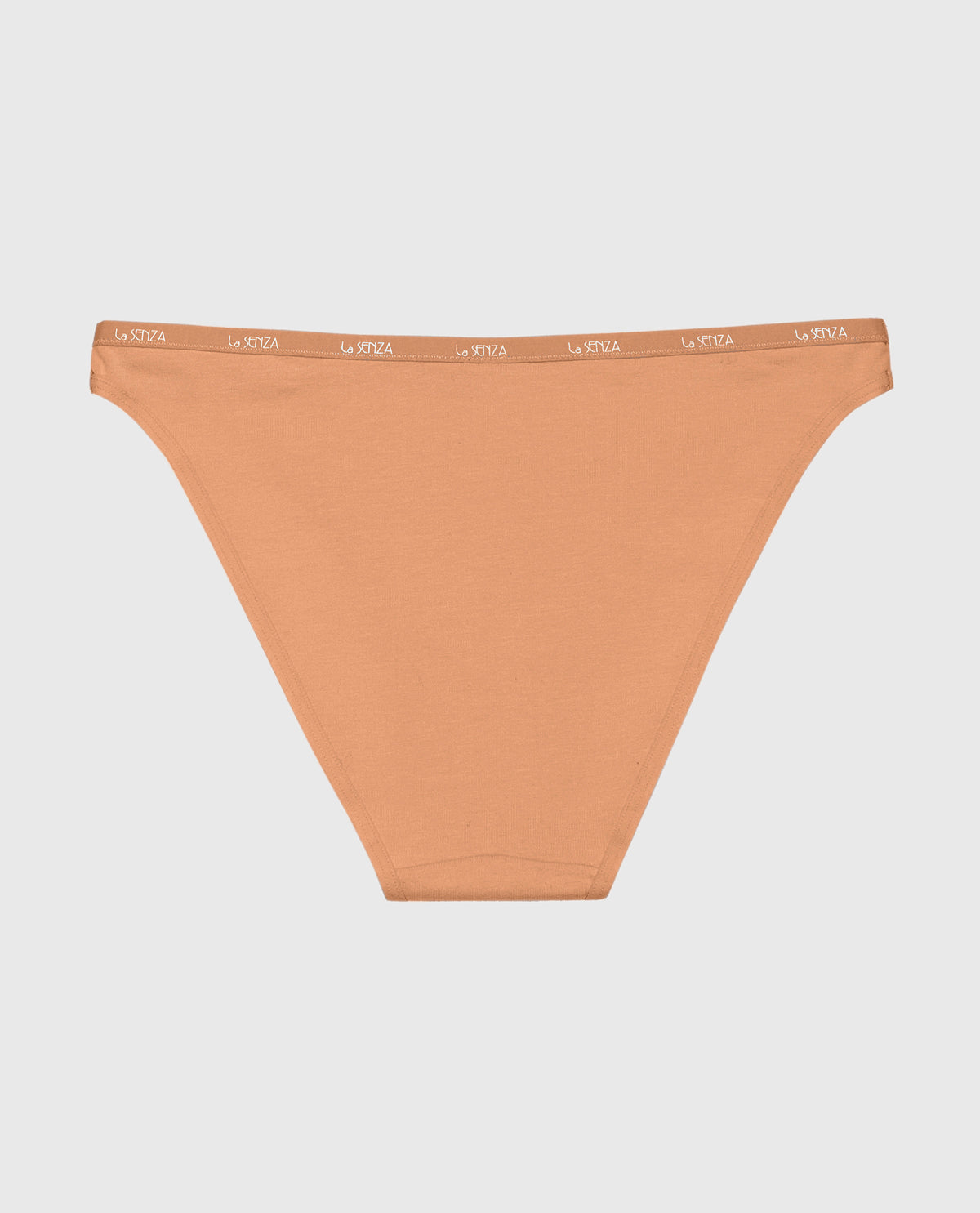 Bikini Panty with Logo Trim in Cork