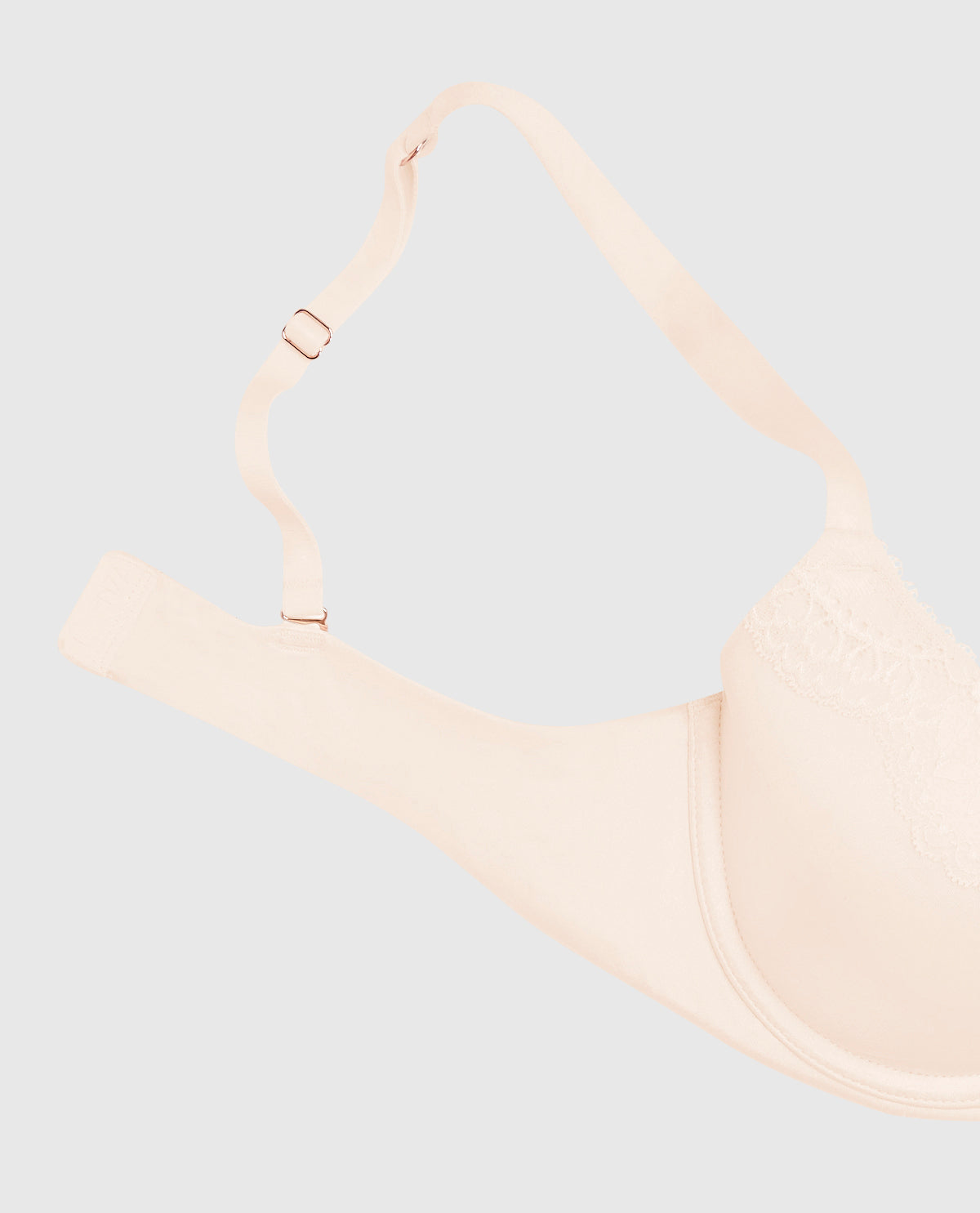 Lightly Lined Full Coverage Bra in Ivory Dawn