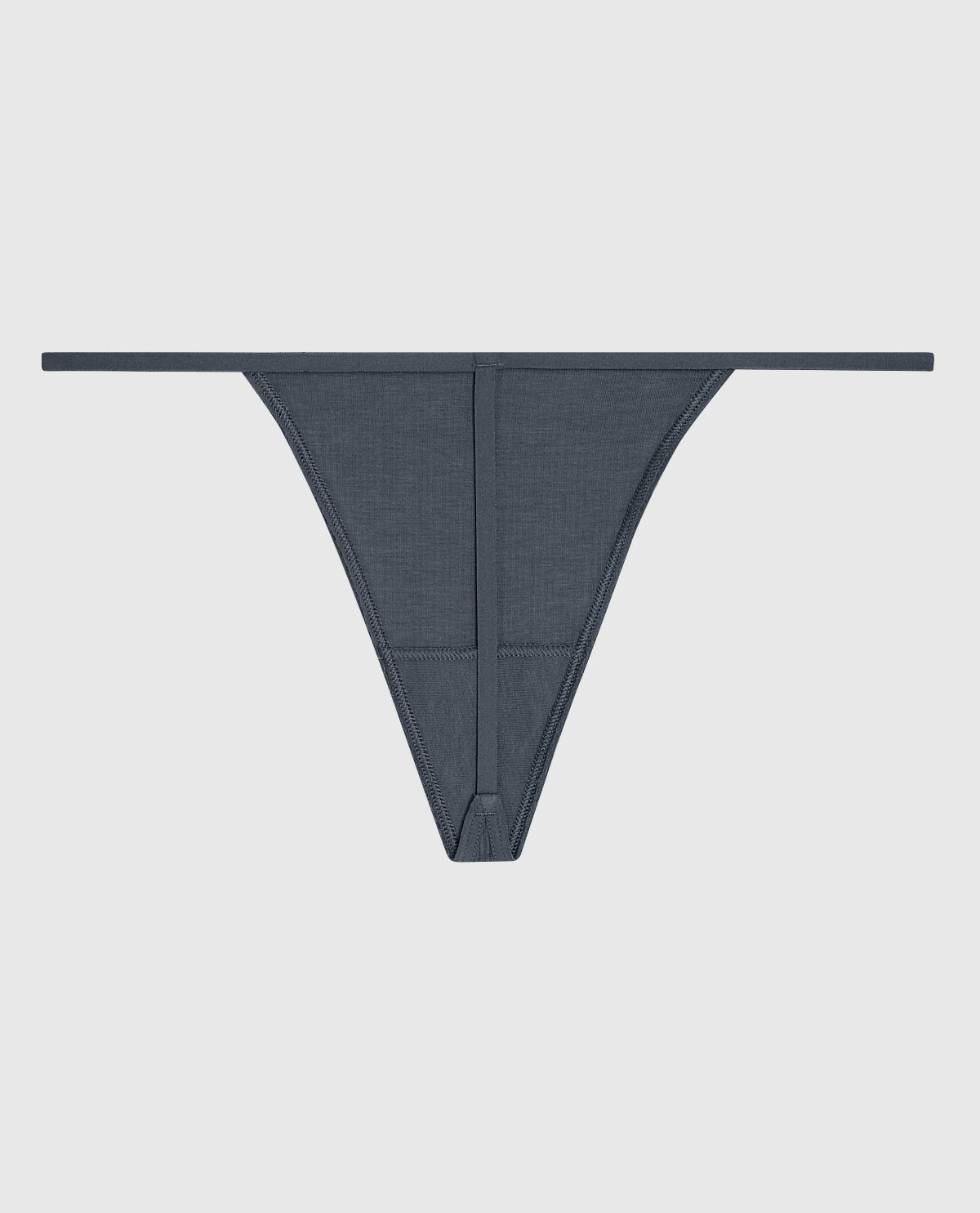 Ribbed G-String Panty in Stormy Weather