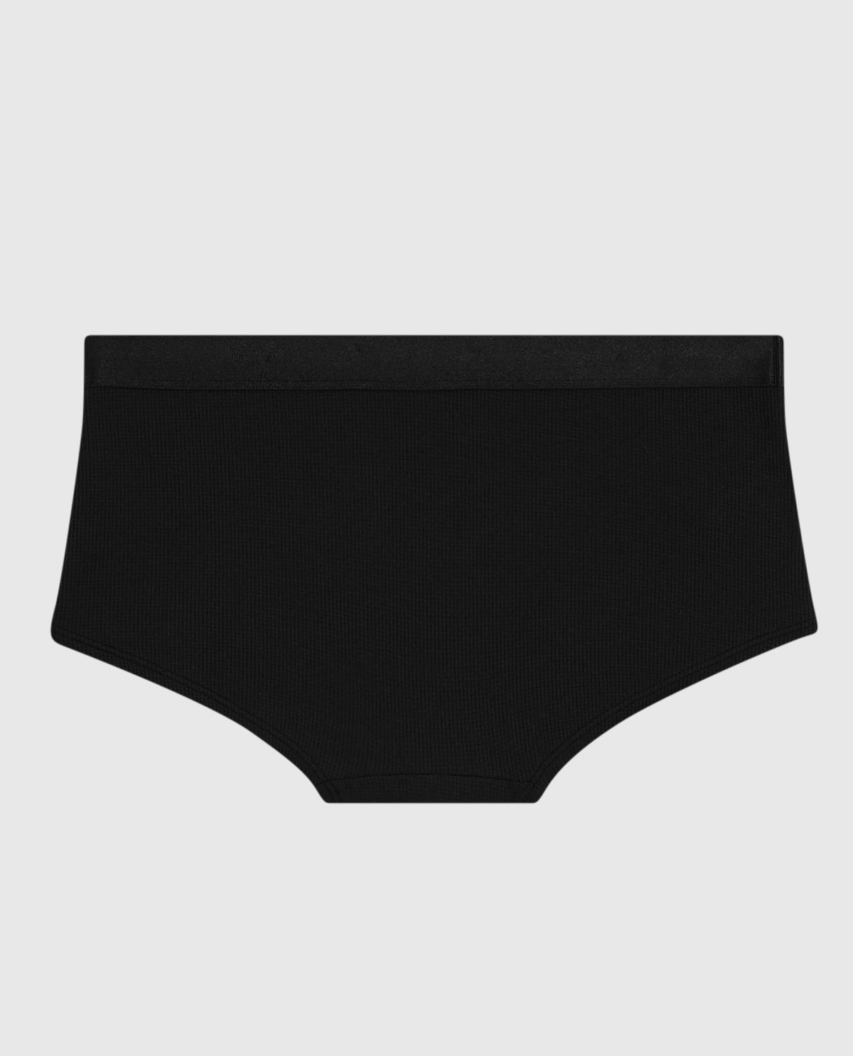 Boyshort Panty in Smoulder Black