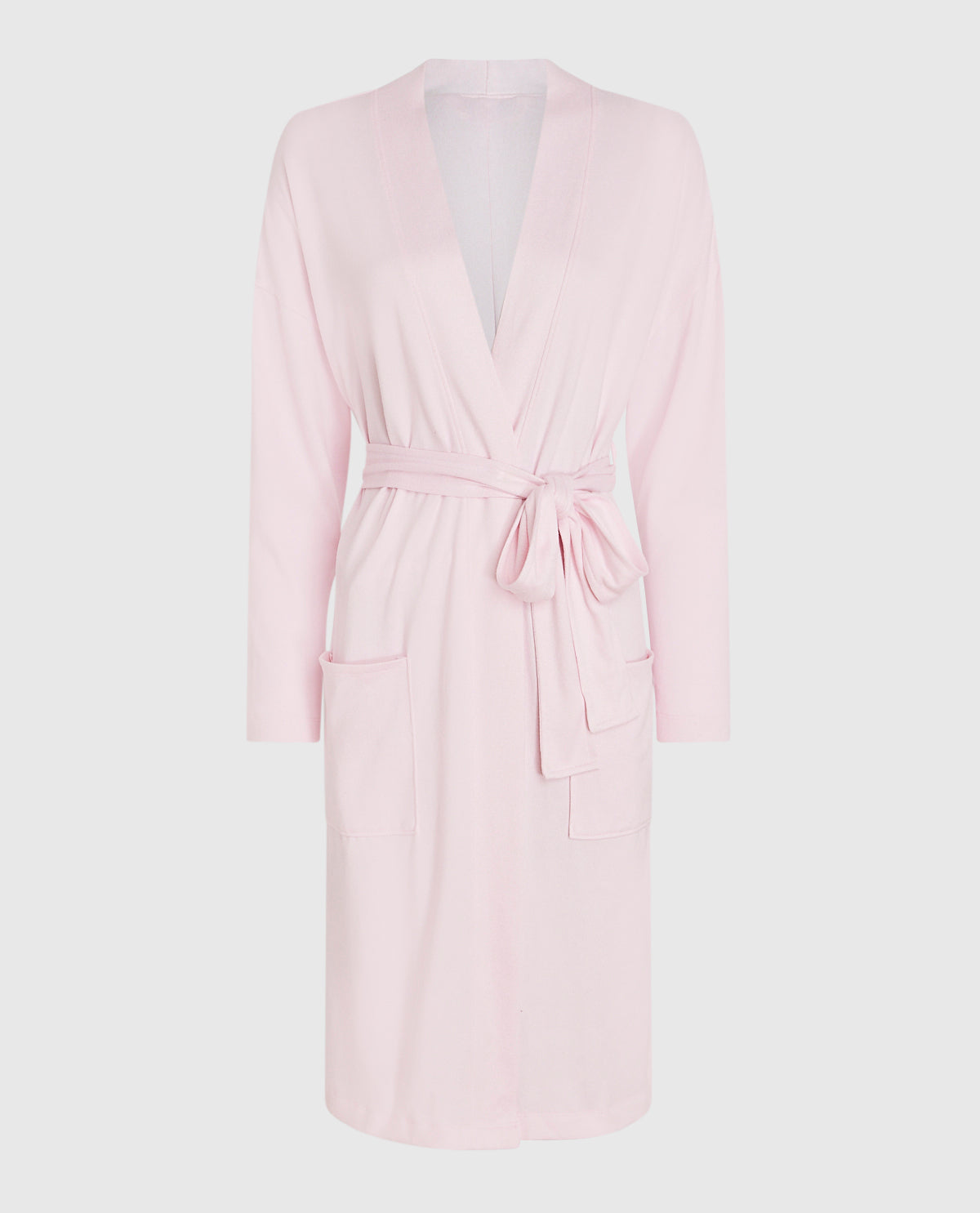 Jersey Robe in Pink-A-Boo