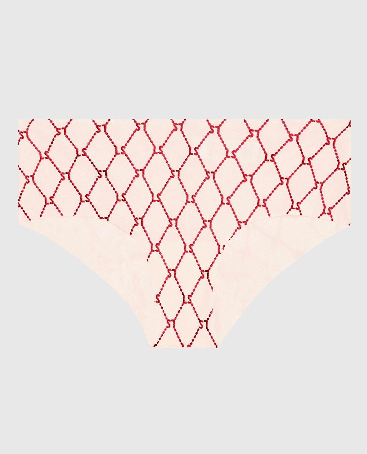 No Show Cheeky Panty in Foiled LaSenza Fishnet