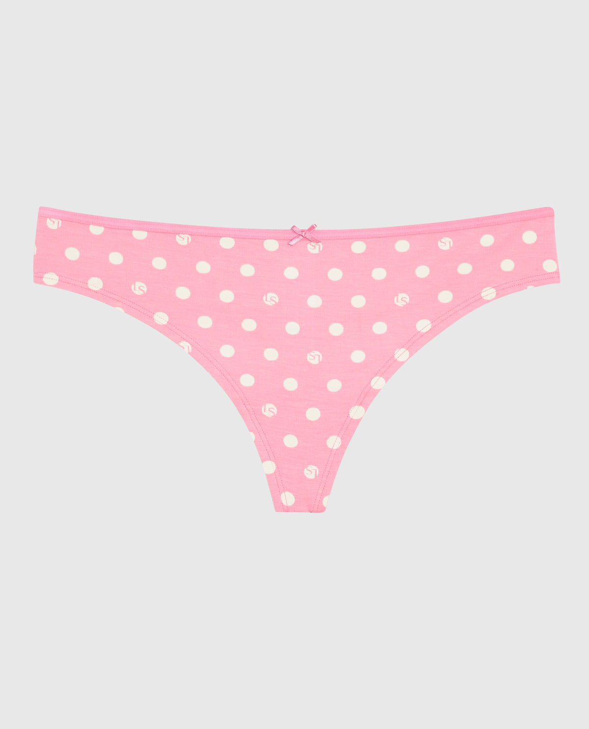 Thong Panty with Bow in LS Dot