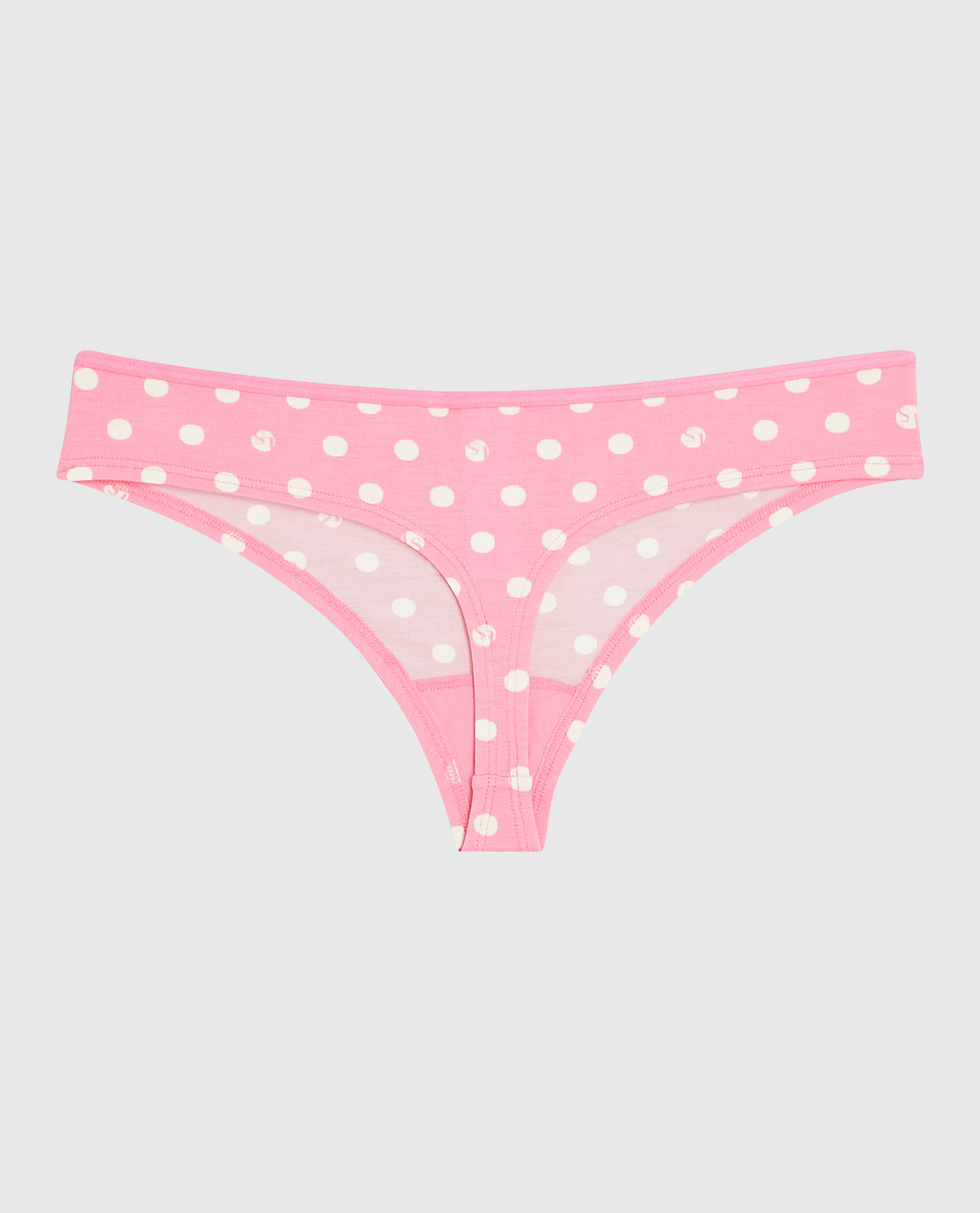 Thong Panty with Bow in LS Dot