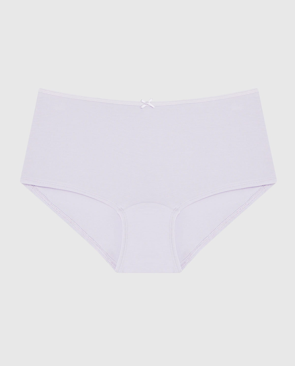 Boyshort Panty with Bow in Lavender Cake