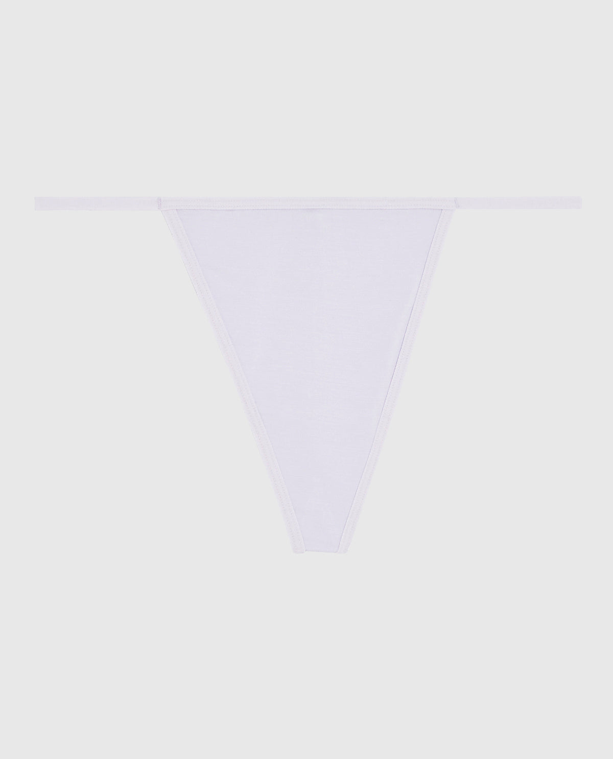G-String Panty with Bow in Lavender Cake