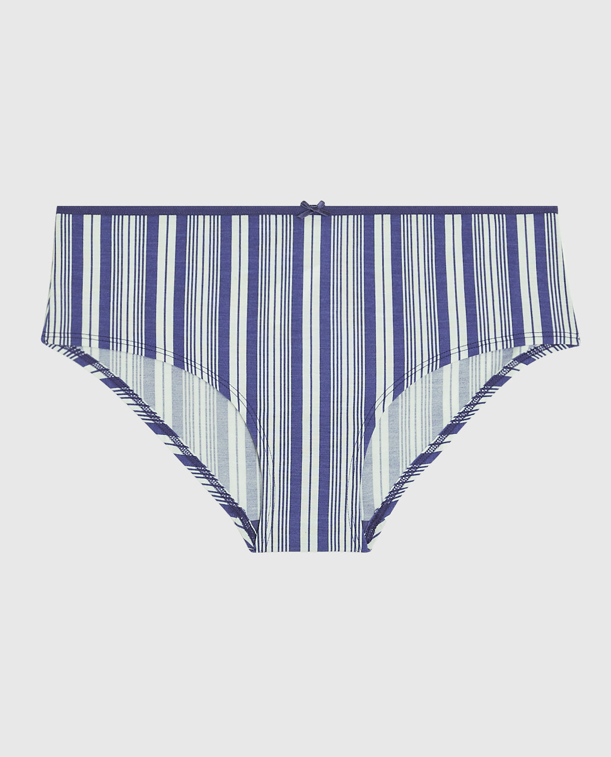 Hipster Panty with Bow in Fable Stripe