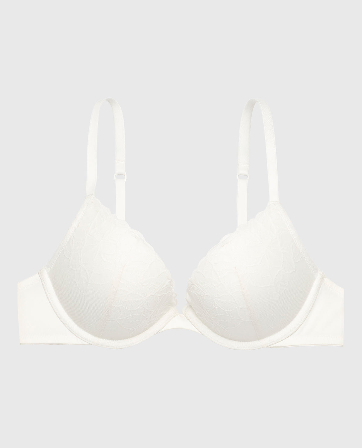Lace Push Up Bra in Ivory