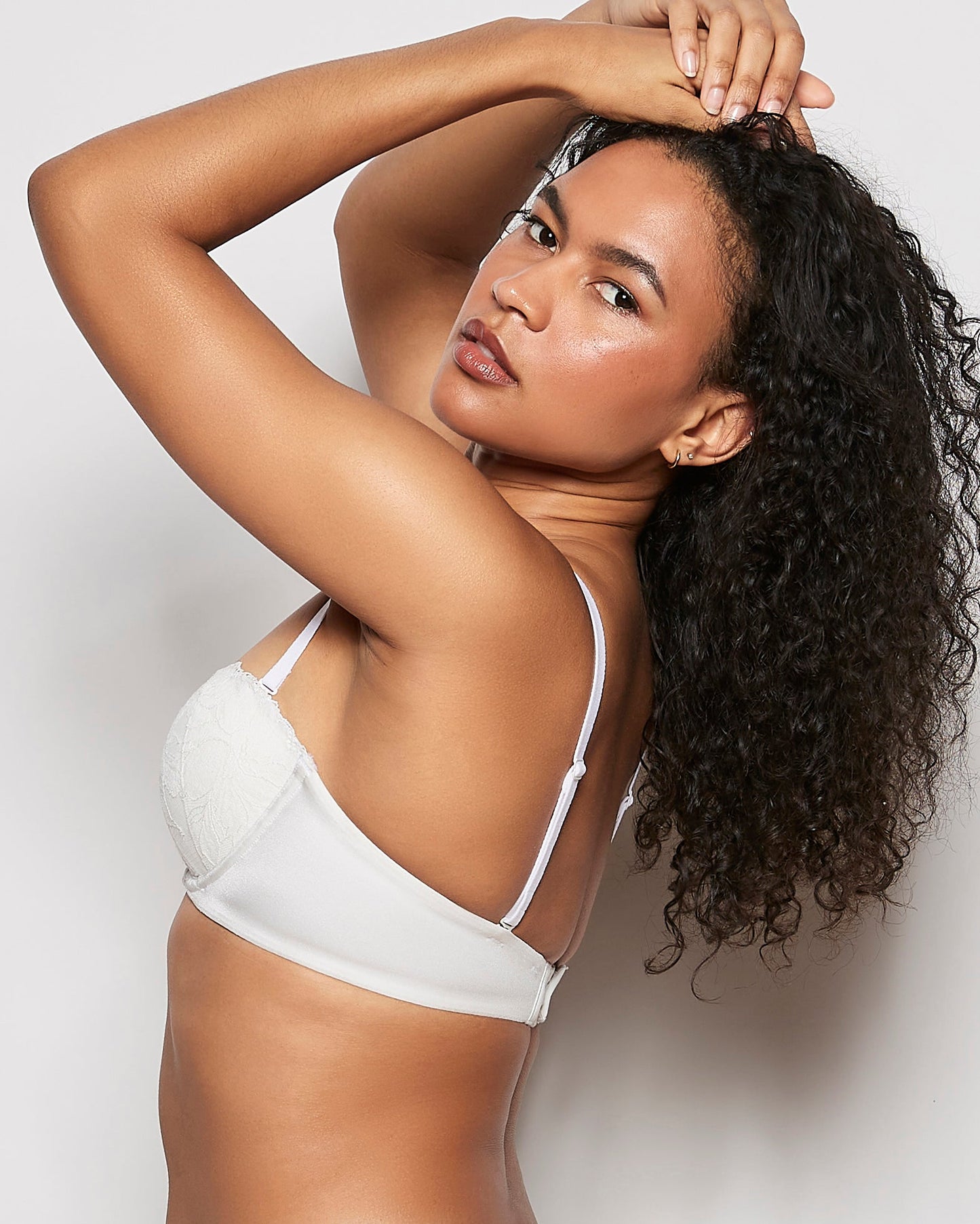 Strapless Push Up Bra in Ivory