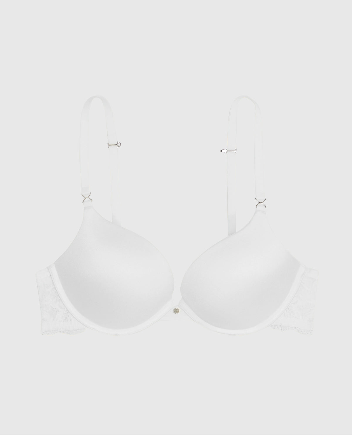 Hello Sugar Push Up Bra with Lace Wing in Ivory