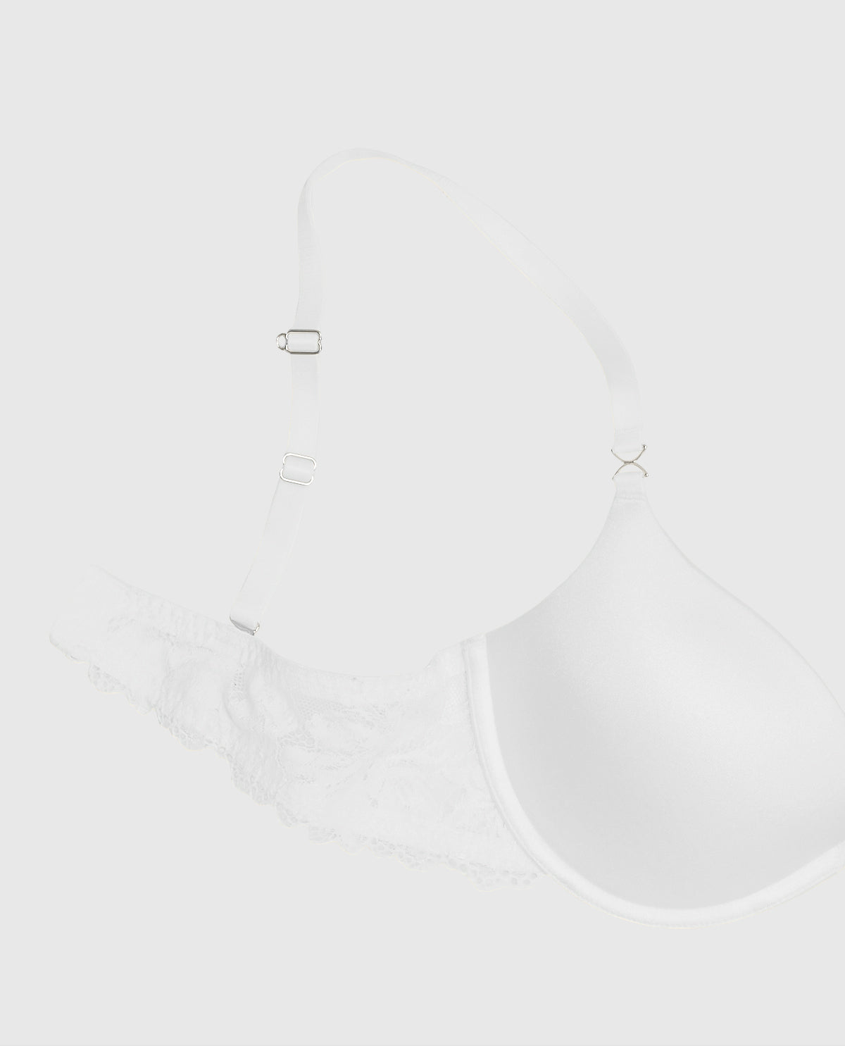 Hello Sugar Push Up Bra with Lace Wing in Ivory