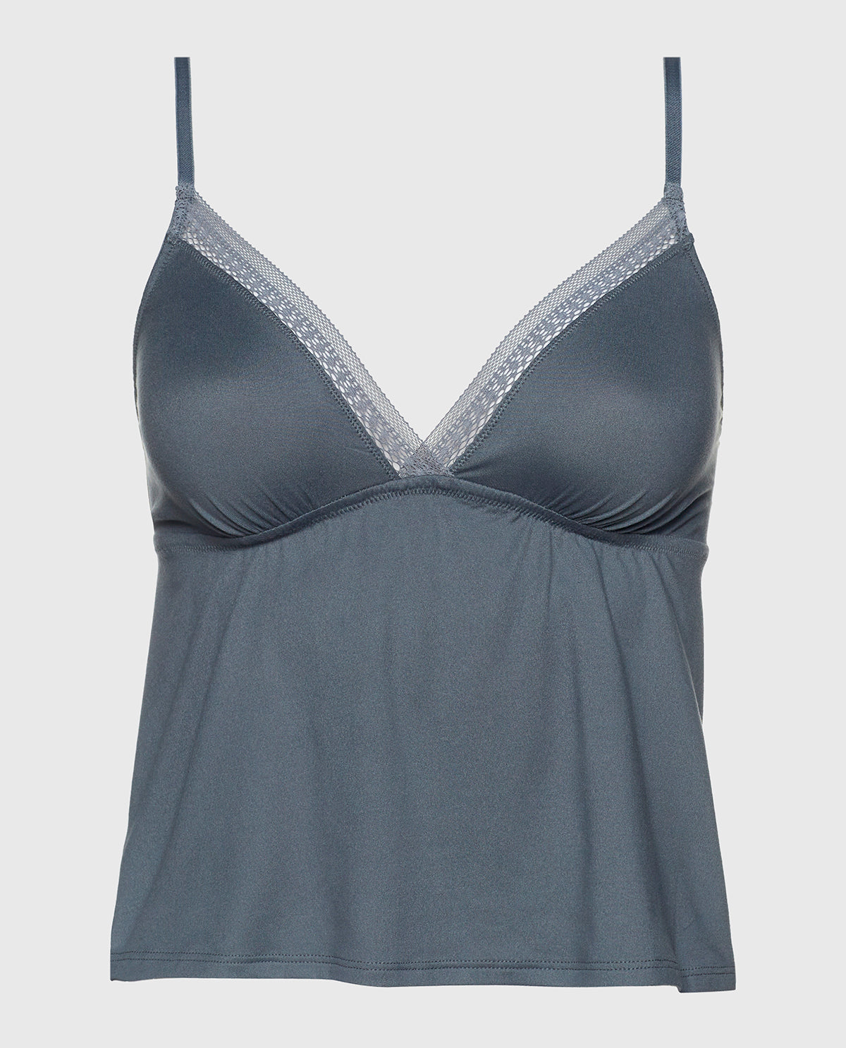 Sleep Tank with Elemental Lace in Stormy Weather