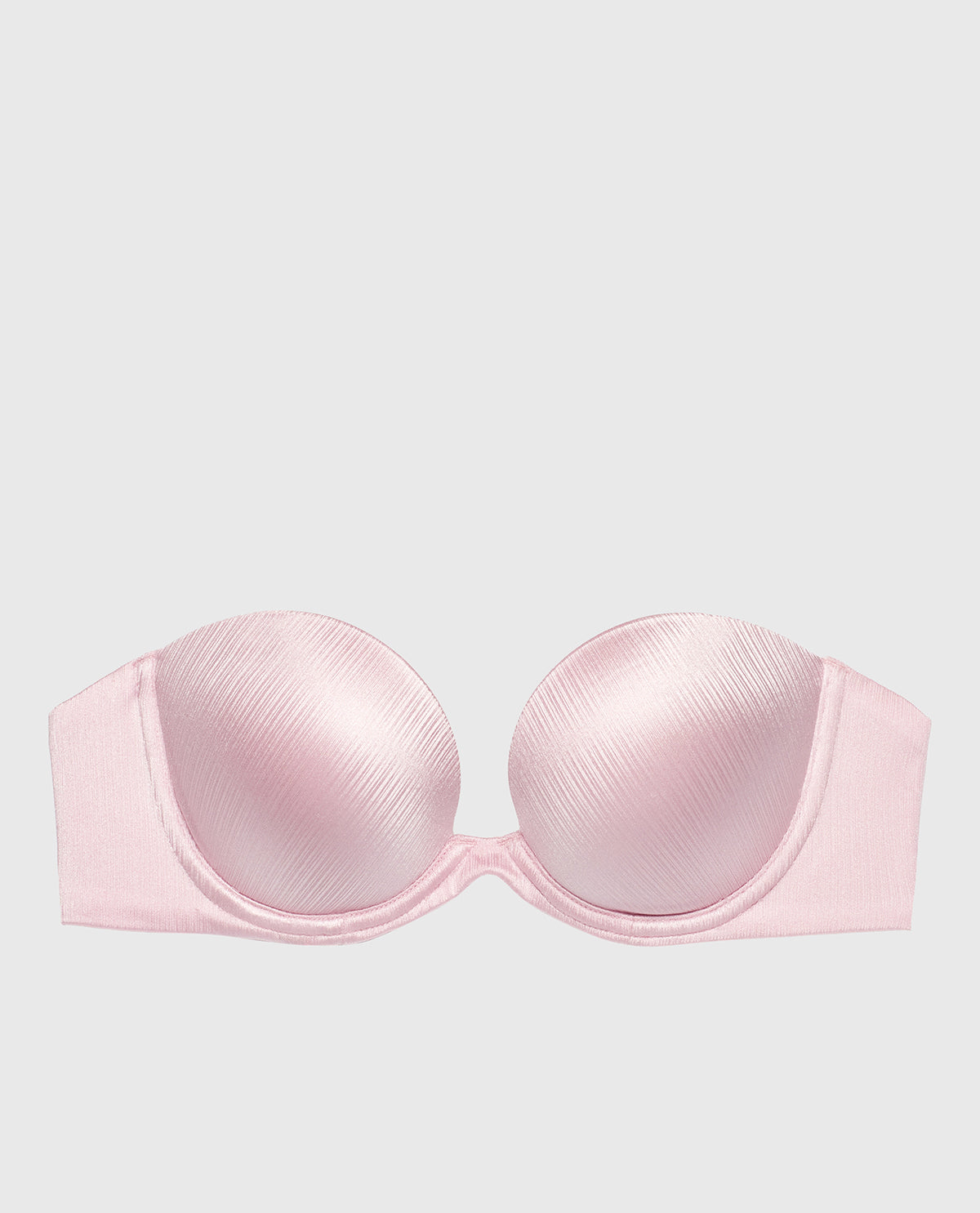 Strapless Push Up Bra in Iced Lilac
